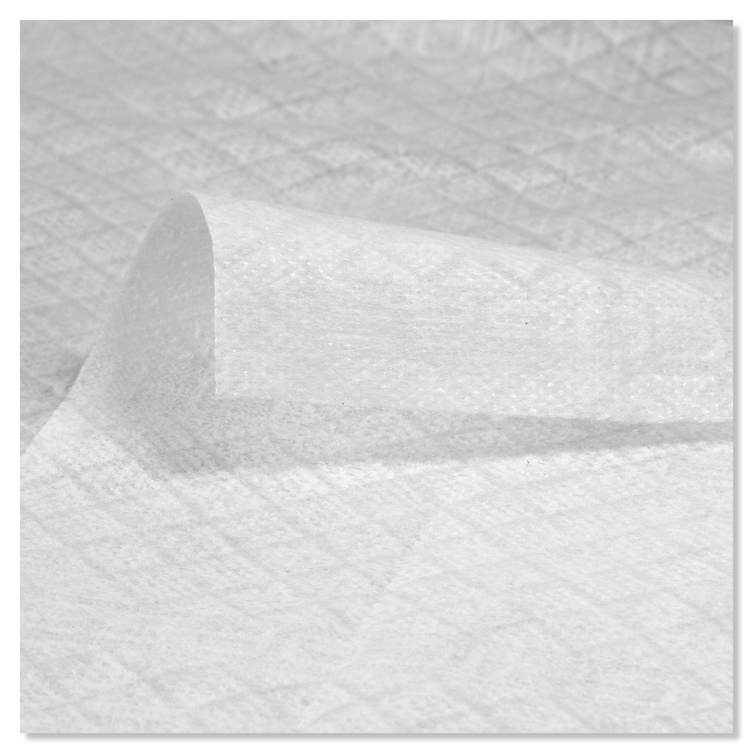  Chicopee D733W Durawipe Medium-Duty Industrial Wipers, 13.1 x 12.6, White, 650/Roll (CHID733W) 