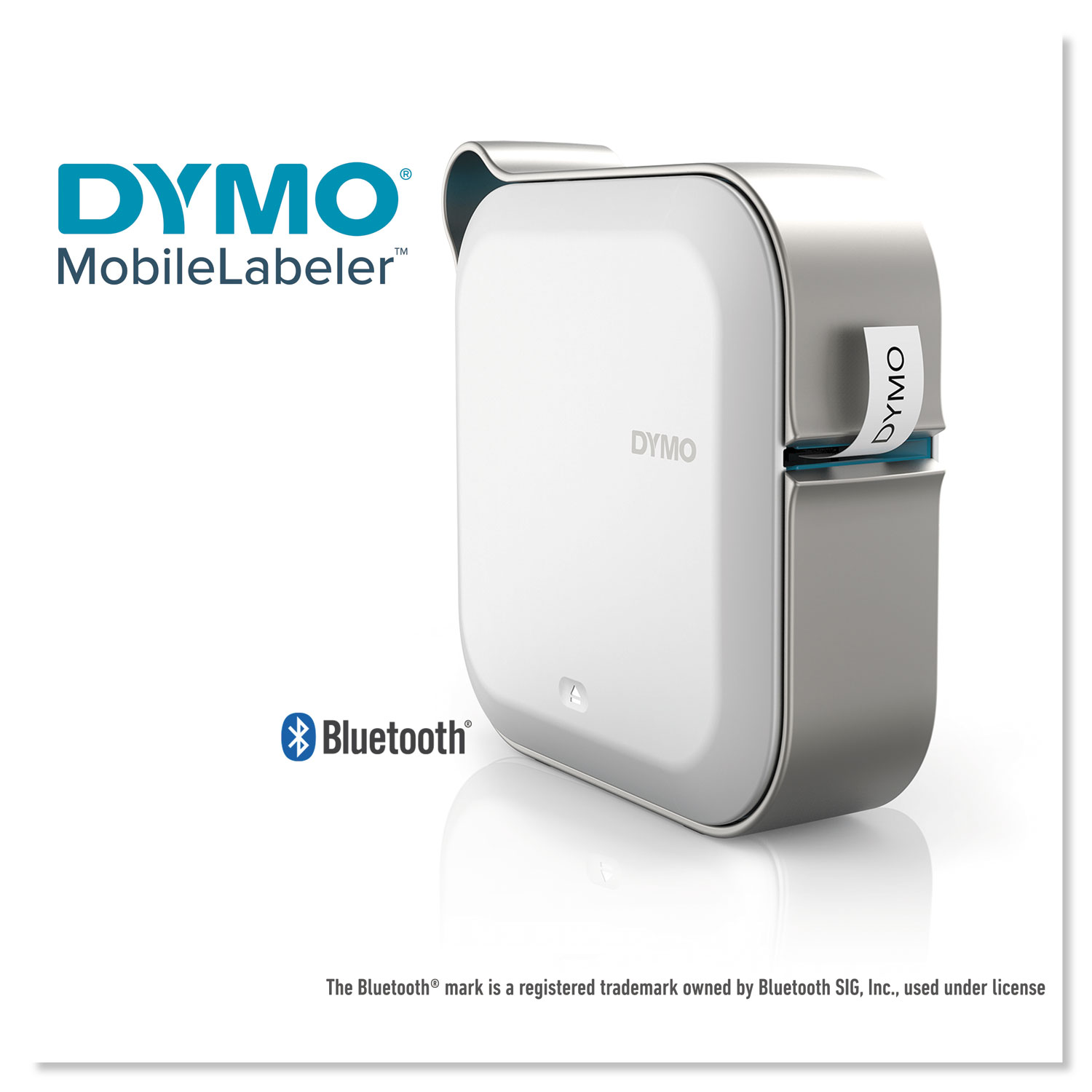  DYMO 1982171 MobileLabeler Bluetooth Label Maker, 4 Lines, 8 3/10w x 4 4/5d x 8 1/10h (DYM1982171) 