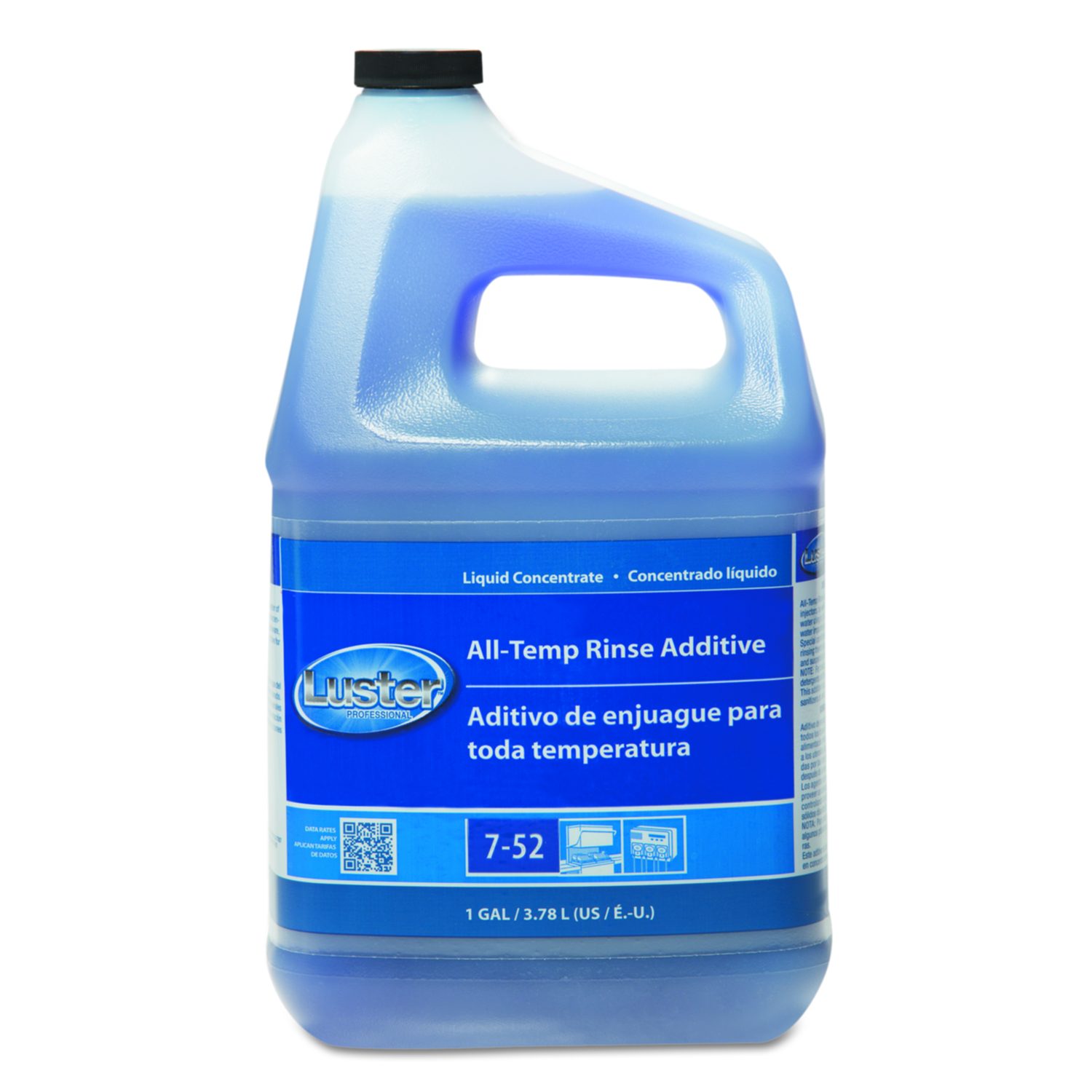 All-Temp Rinse Additive, Liquid, 1 gal, 4/Carton