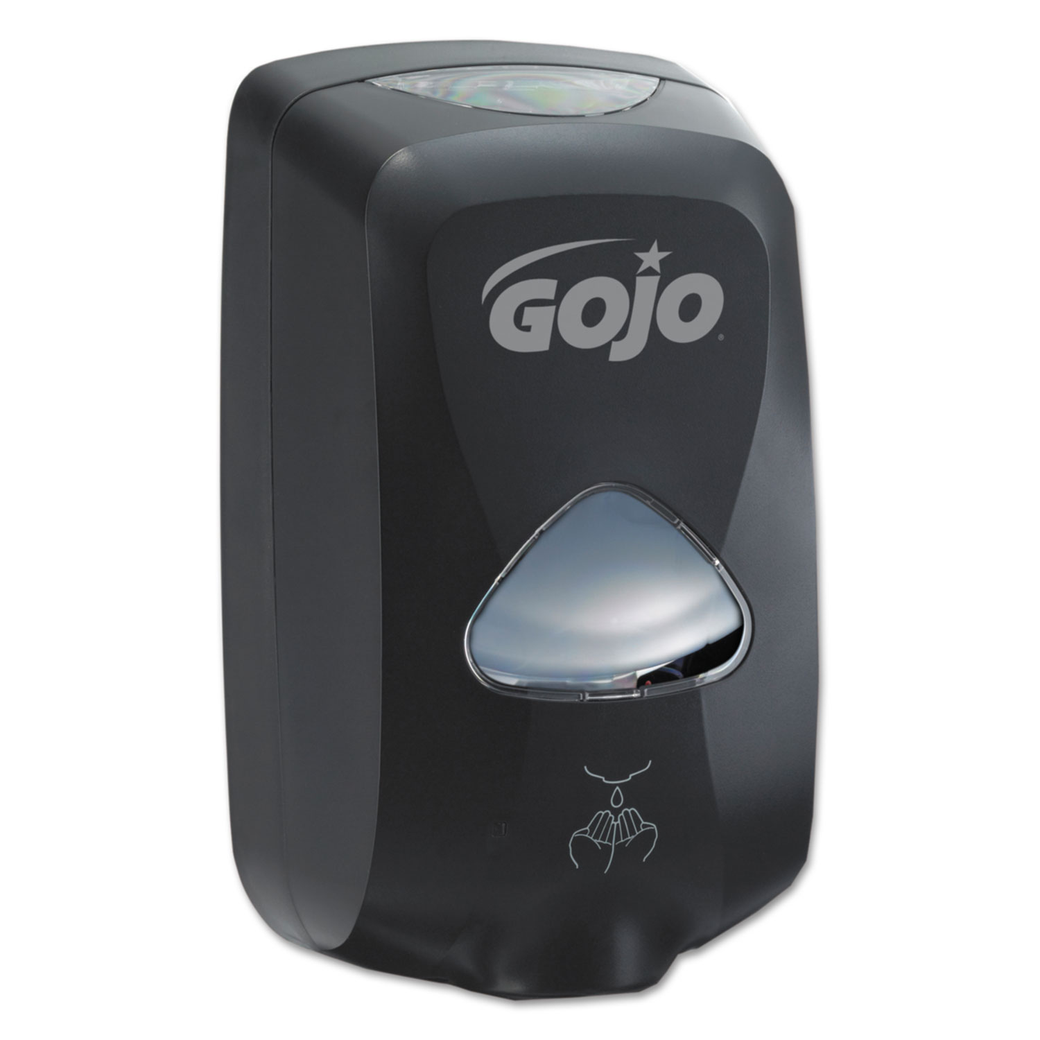  GOJO 2730-12 TFX Touch-Free Automatic Foam Soap Dispenser, 1200 mL, 4.1 x 6 x 10.6, Black (GOJ273012) 
