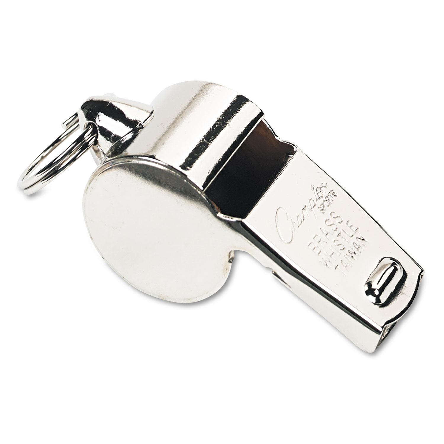 Sports Whistle, Heavy Weight, Metal, Silver