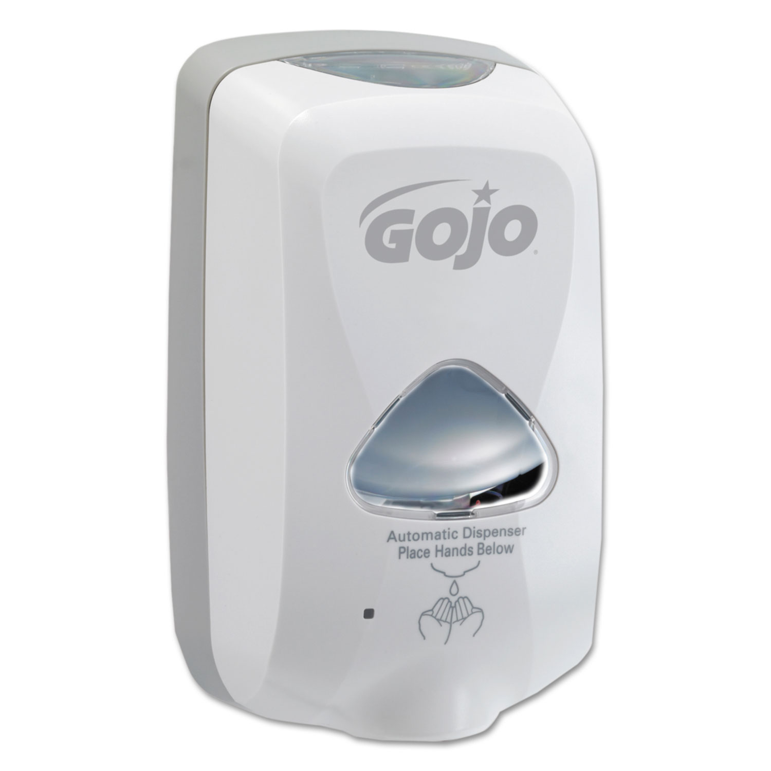  GOJO 2740-12 TFX Touch-Free Automatic Foam Soap Dispenser, 1200 mL, 4.1 x 6 x 10.6, Gray (GOJ274012) 
