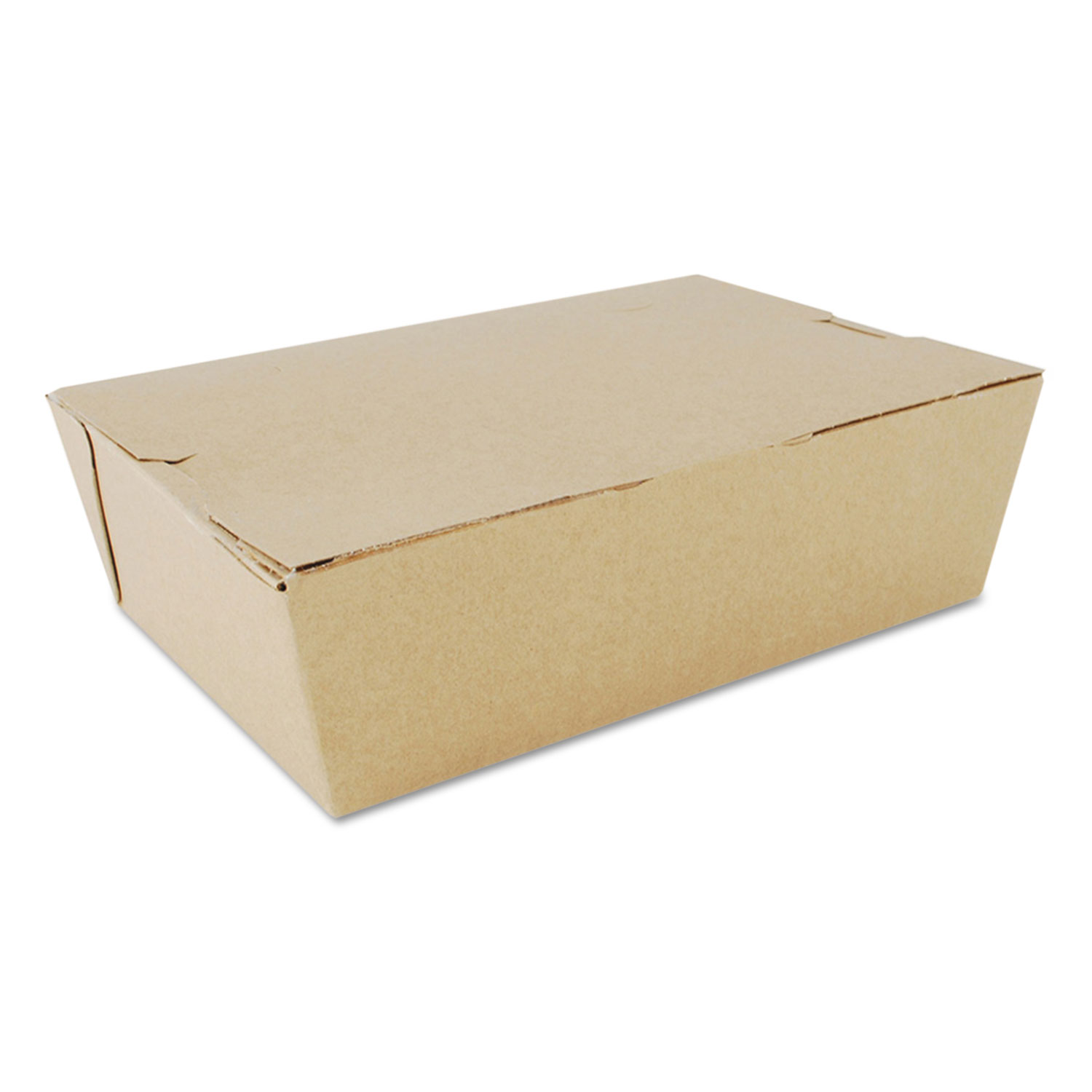  SCT SCH 0733 ChampPak Carryout Boxes, #3, Kraft, 7.75 x 5.5 x 2.5, 200/Carton (SCH0733) 