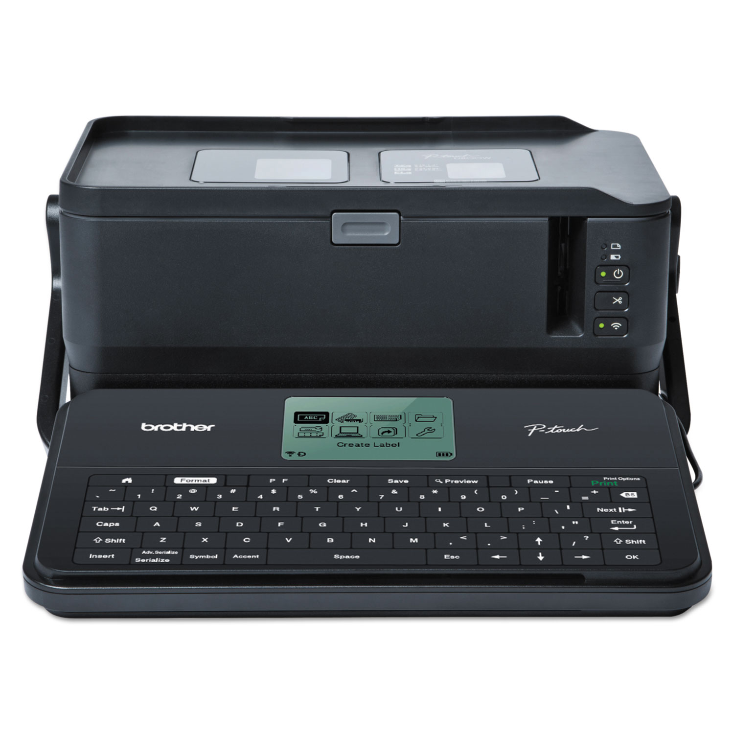  Brother P-Touch PTD800W PTD800W Commercial/Lite Industrial Portable Label Maker (BRTPTD800W) 