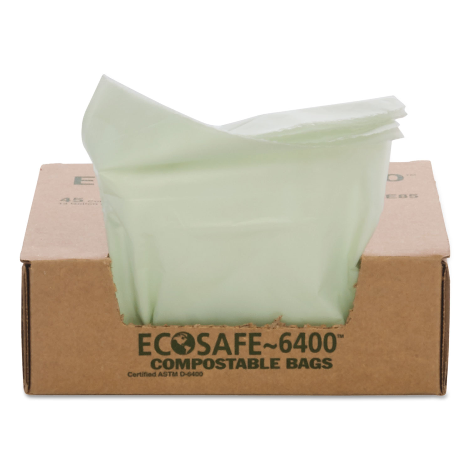 Amazon.com: EcoSafe 2.6 Gallon Compostable EcoBio Bags, 25-Count : Health &  Household