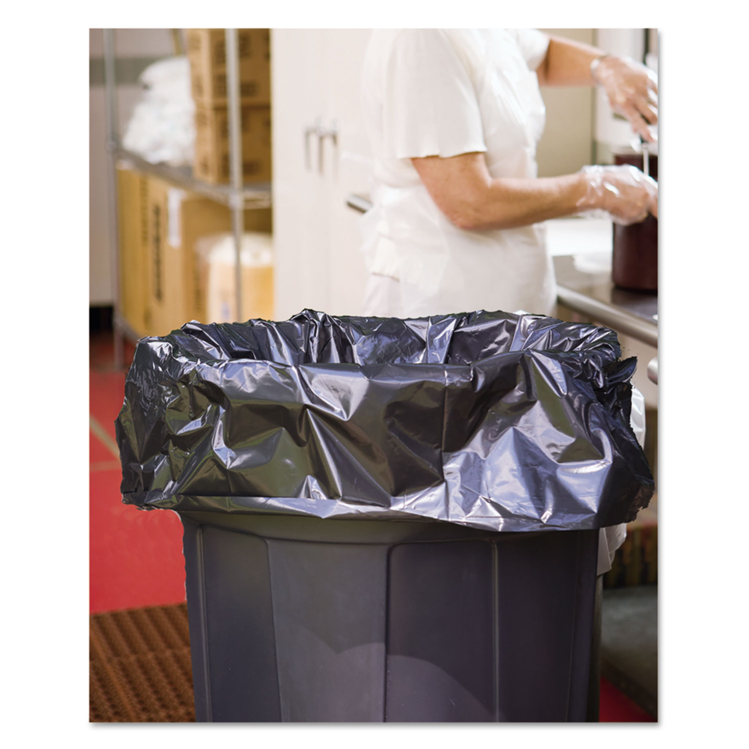 SKILCRAFT Heavy Duty Plastic Trash Bag