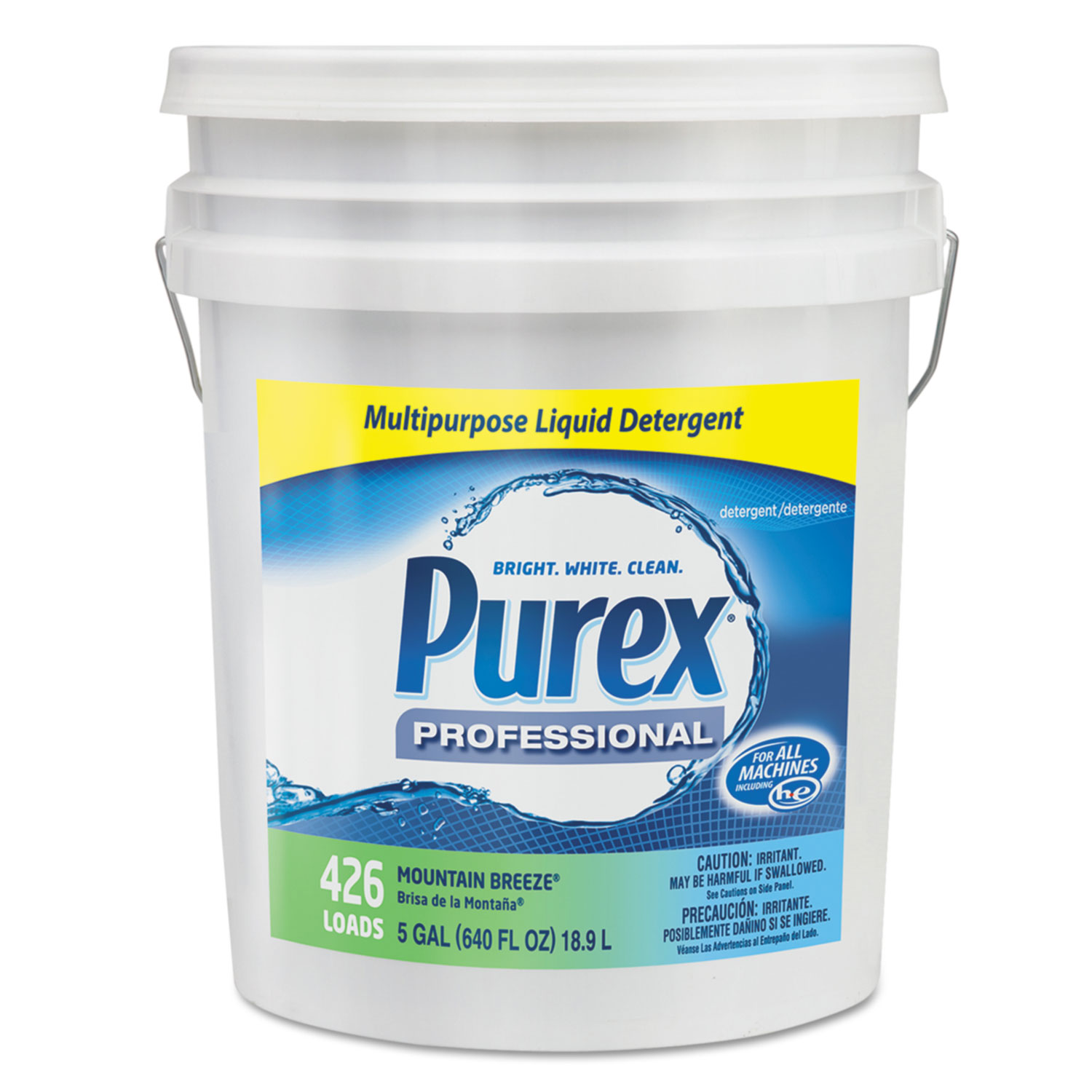  Purex 6354 Liquid Laundry Detergent, Mountain Breeze, 5 gal. Pail (DIA06354) 