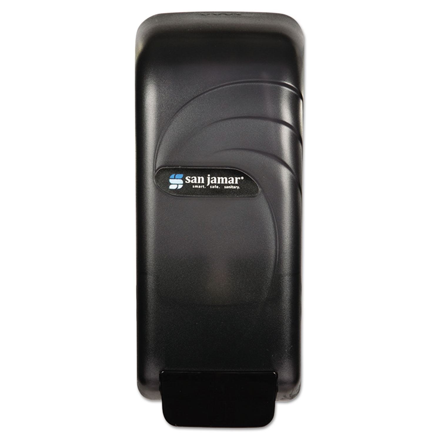 Oceans Universal Liquid Soap Dispenser, 4 1/2 x 4 3/8 x 10 1/2, 800mL, Black