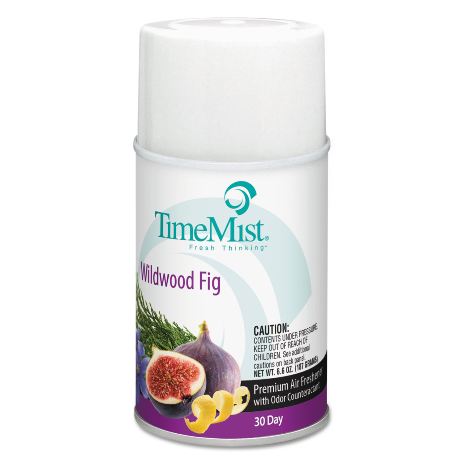  TimeMist 1048493 Premium Metered Air Freshener Refill, Wildwood Fig, 6.6 oz Aerosol, 12/Carton (TMS1048493) 