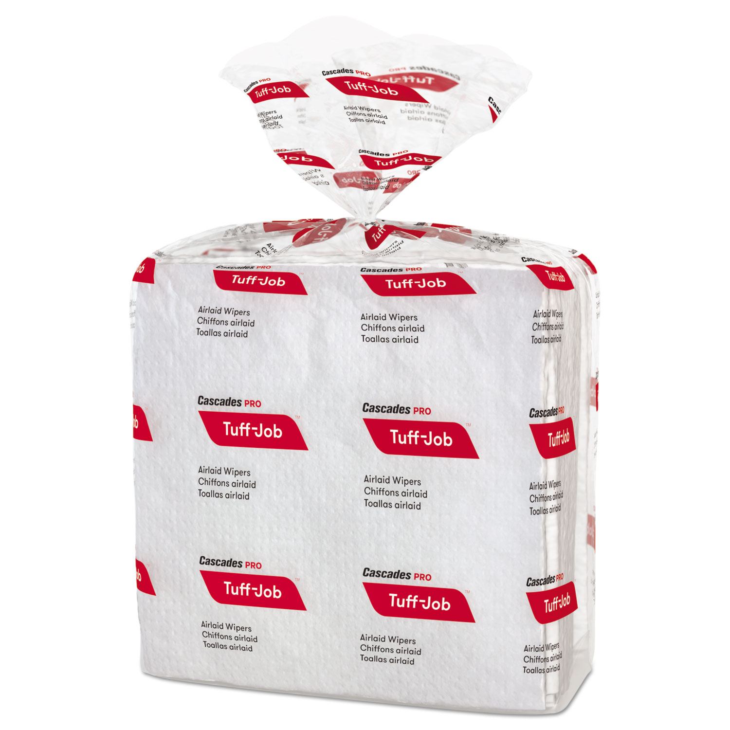Presto-Wipes Airlaid Wipers, medium, 12 x 13, White, 50/Pack, 900/Carton