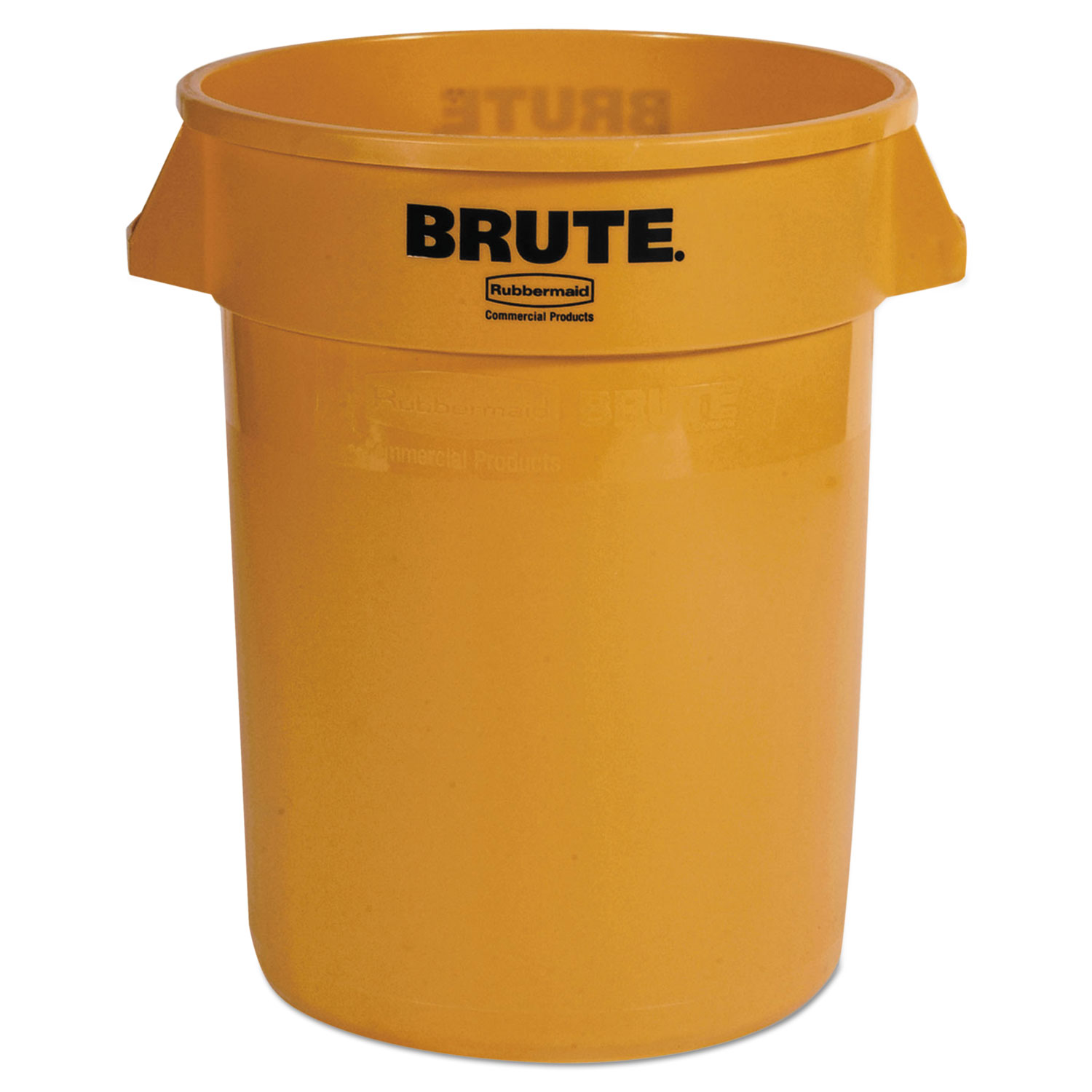 Rubbermaid 44 gal. Brute Vented Trash Receptacle, Round, Blue