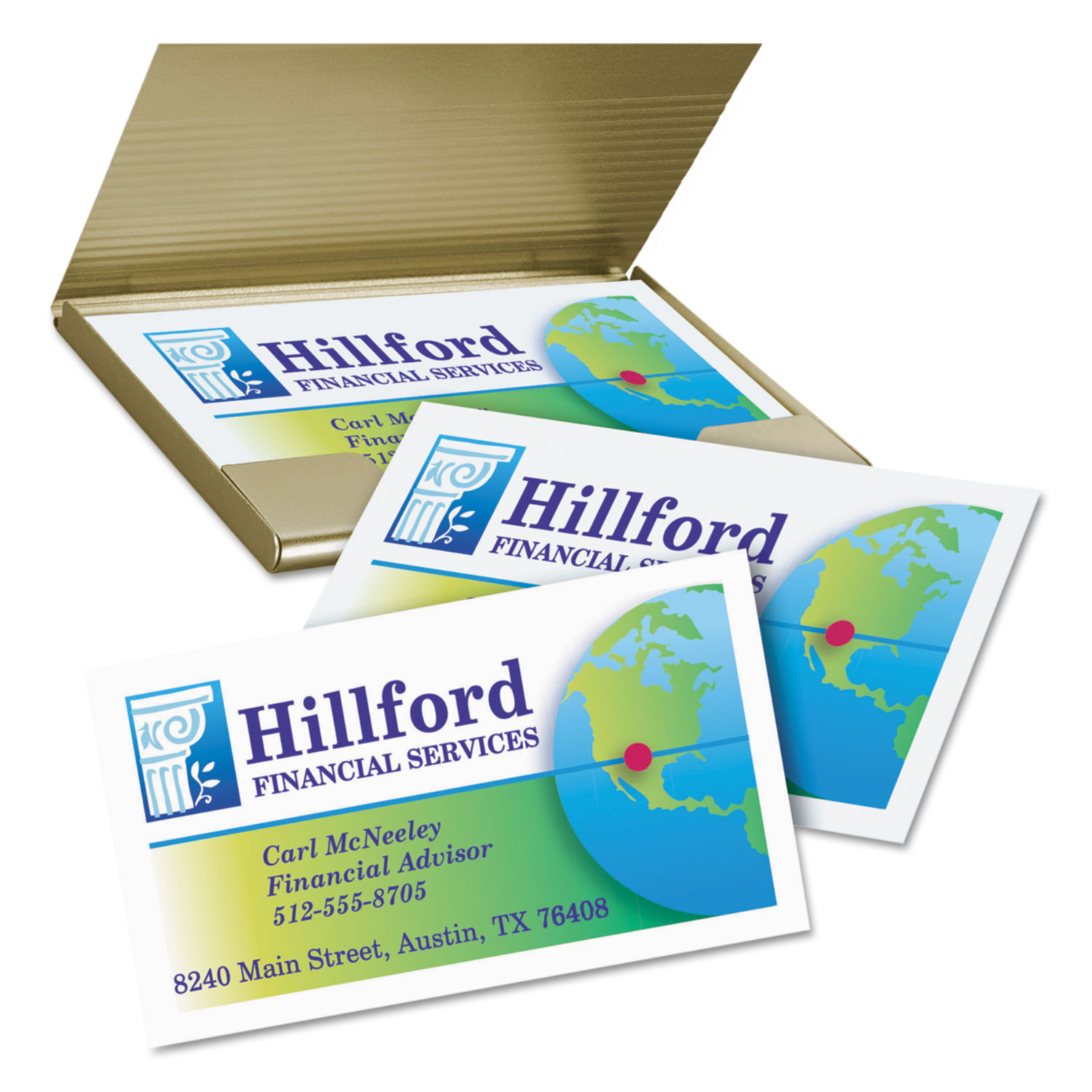 True Print Premium Clean Edge Business Cards 2C Inkjet 2C 2 X 3 5 2C Glossy White 2c 10 Cards Sheet 2c 20 Sheets 2fpack