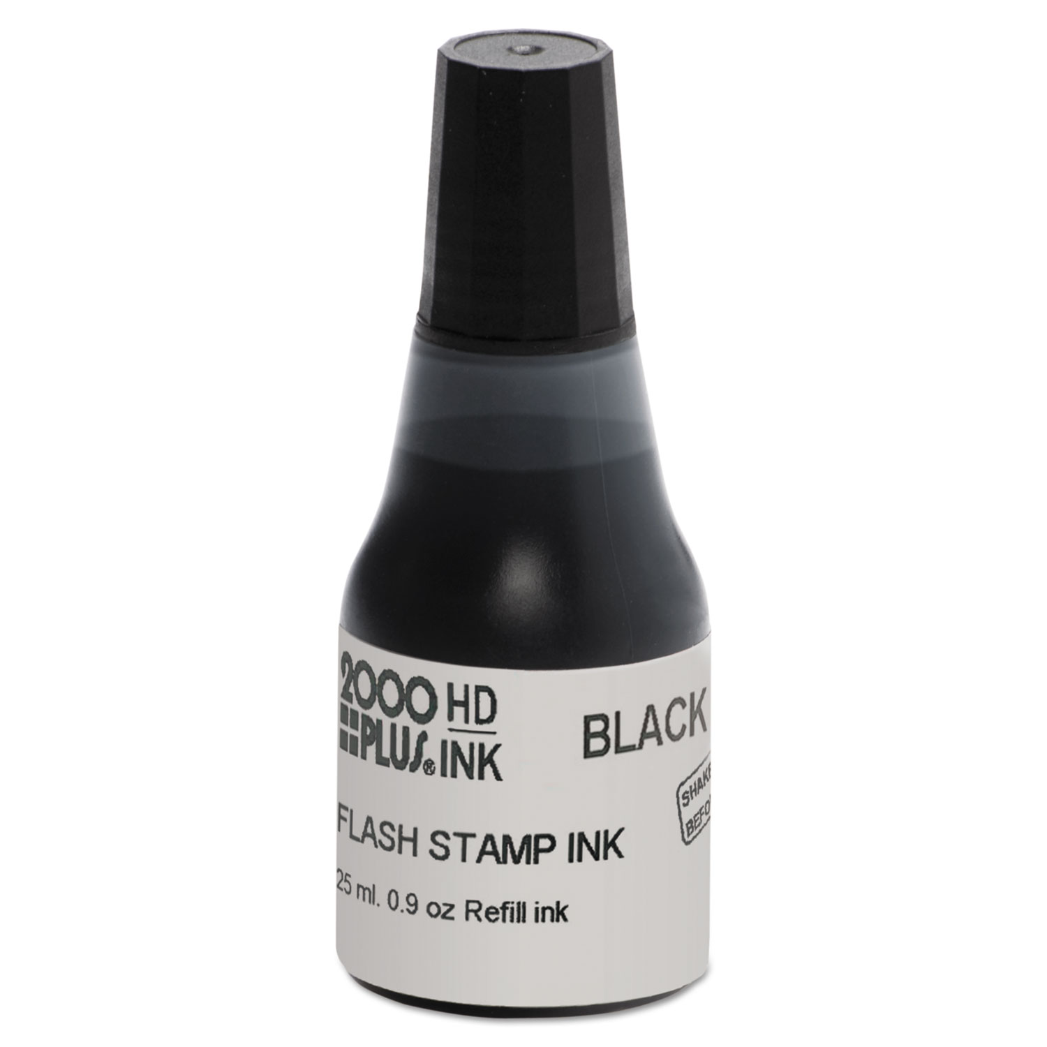  COSCO 2000PLUS 033957 Pre-Ink High Definition Refill Ink, Black, 0.9 oz. Bottle (COS033957) 