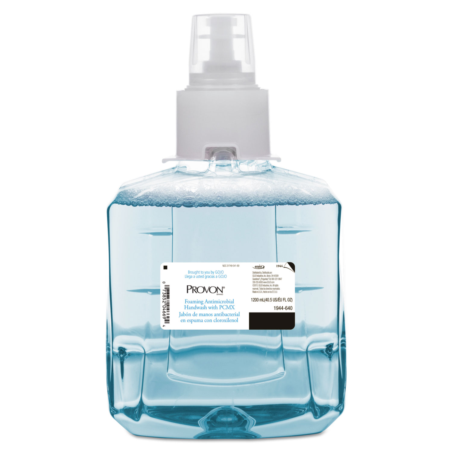  PROVON 1944-02 Foaming Antimicrobial Handwash with PCMX, Floral,1200mL Refill, For LTX-12, 2/CT (GOJ194402) 