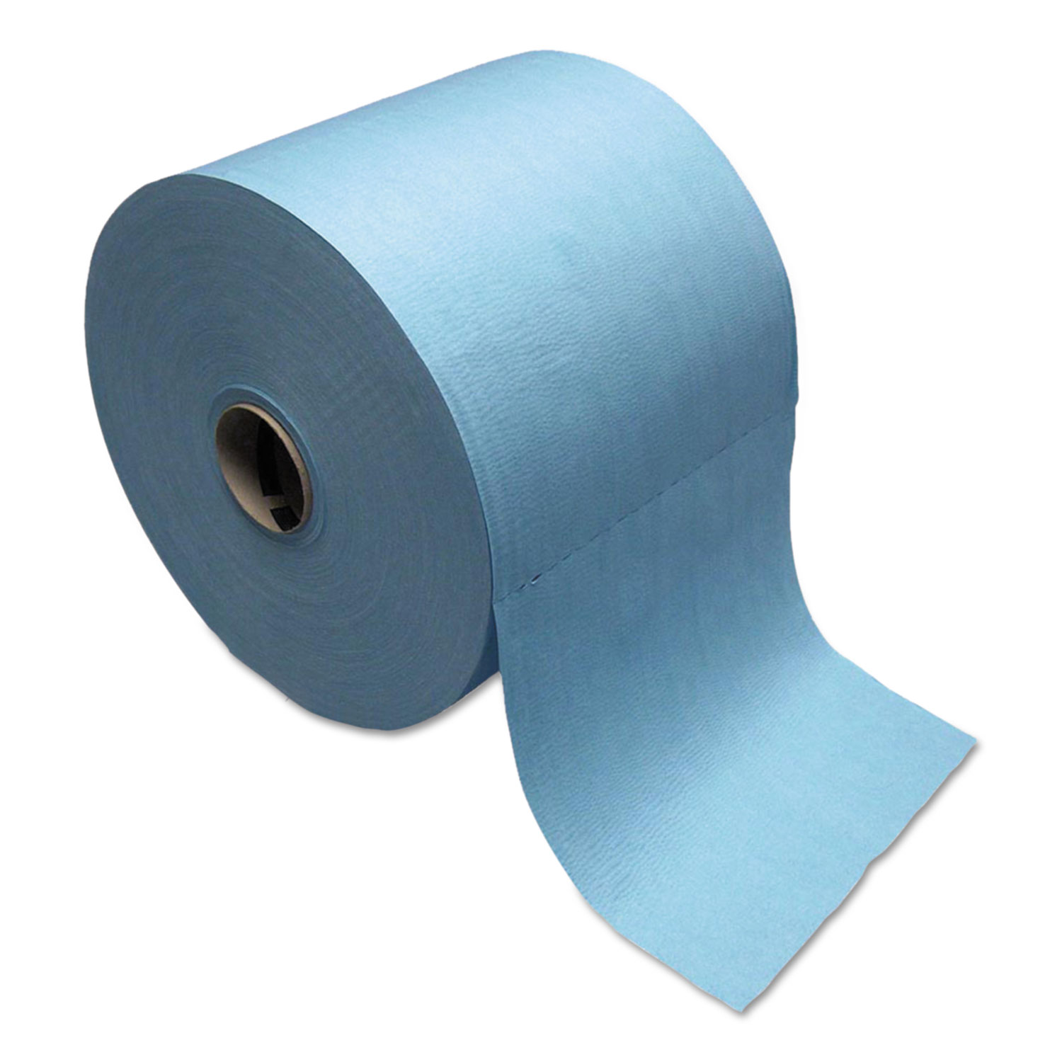 Tuff-Job Spunlace Towels, Blue, Jumbo Roll, 12 x 13, 955/Roll