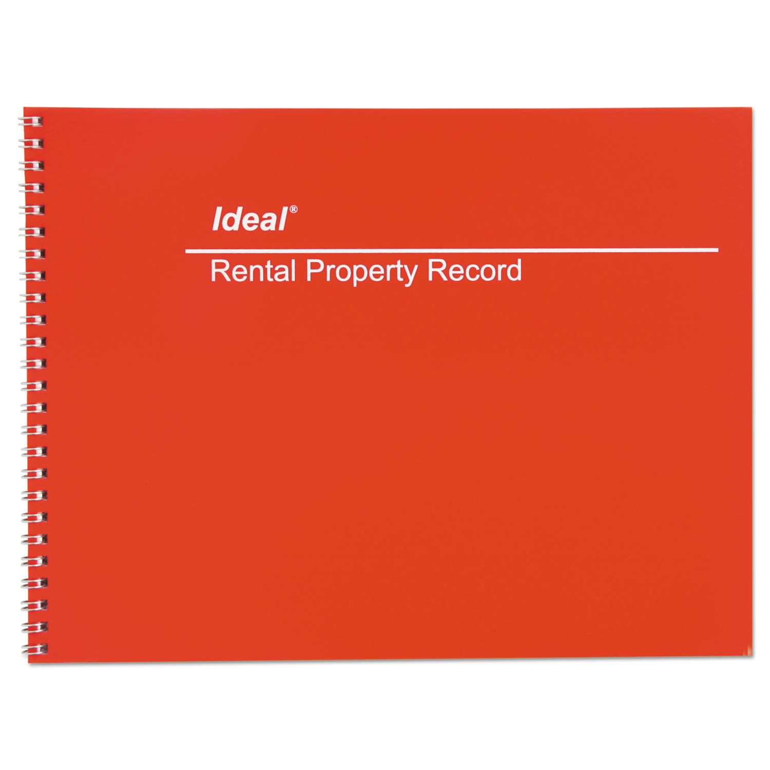  Ideal M2512 Rental Property Record Book, 8 1/2 x 11, 60-Page Wirebound Book (DOMM2512) 
