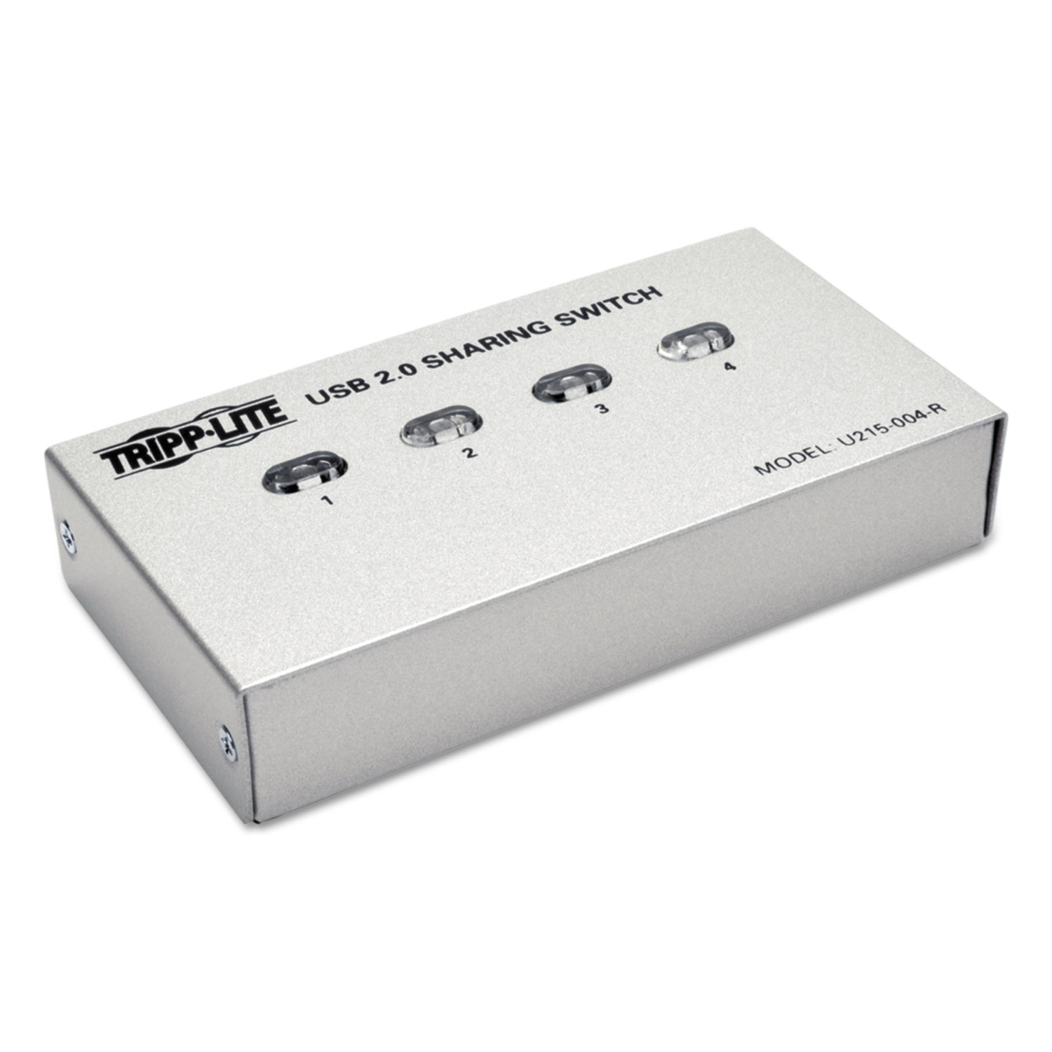 U215-004-R 4-Port USB 2.0 Printer Peripheral Sharing Switch