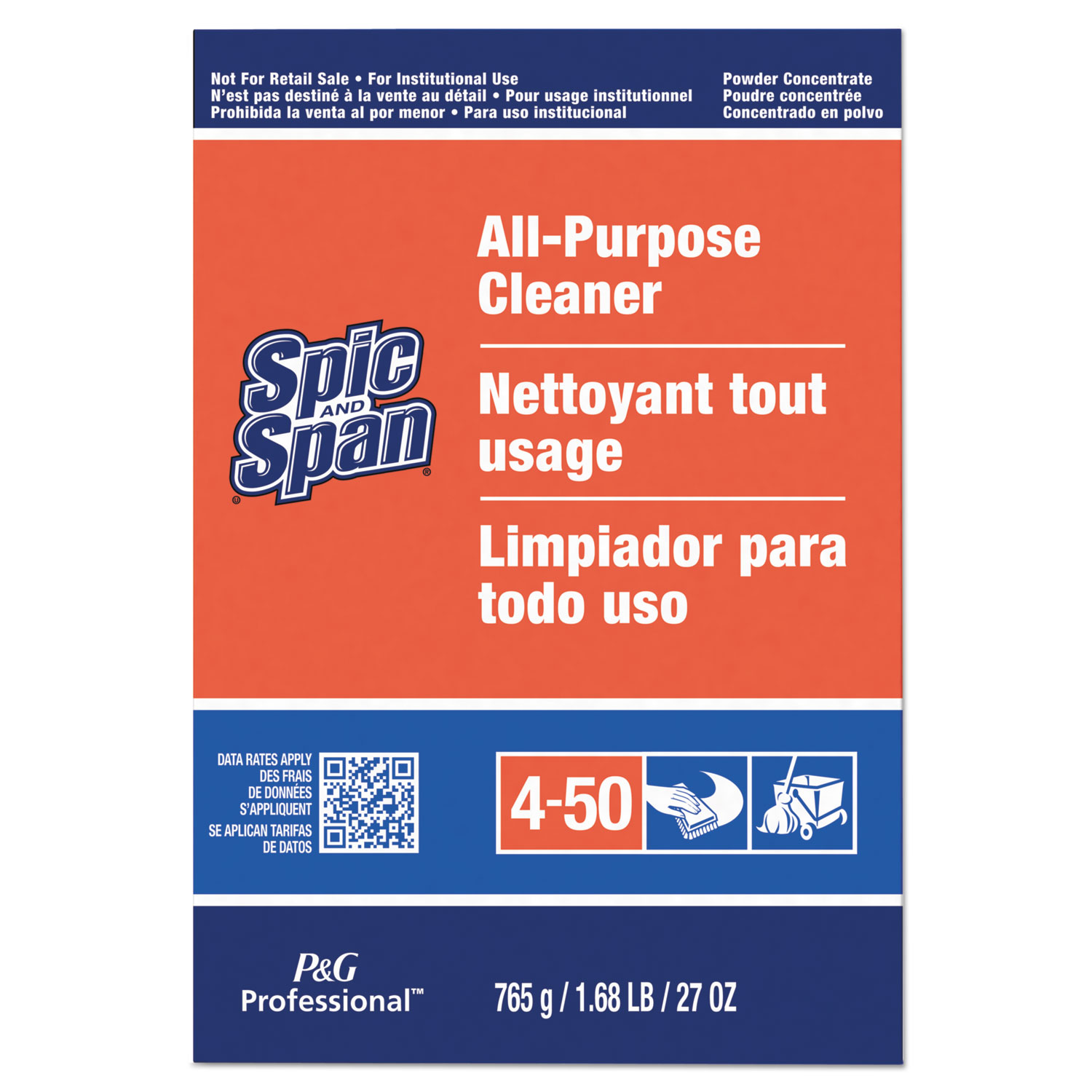  Spic and Span 31973 All-Purpose Floor Cleaner, 27 oz Box (PGC31973EA) 