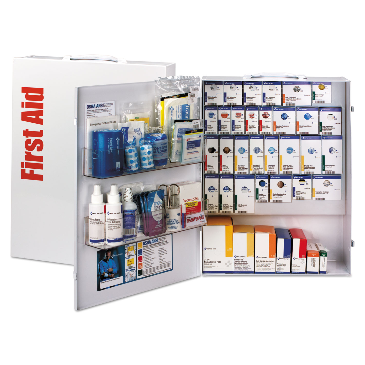 ANSI 2015 SmartCompliance Food Service Cabinet w/o Medication,150People,710Piece