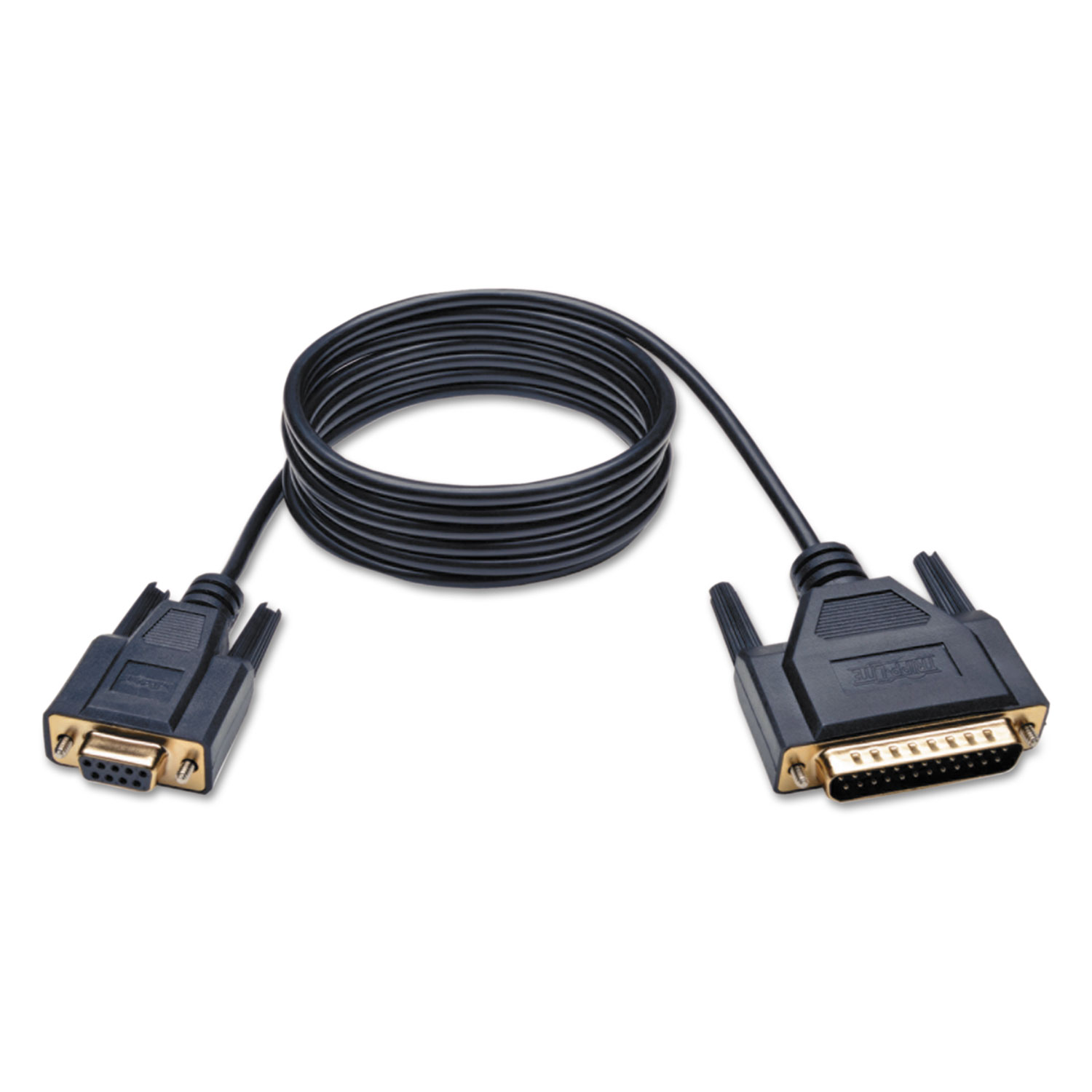  Tripp Lite P456-006 Null Modem Serial DB9 Serial Cable, DB9 to DB25 (F/M), 6 ft., Beige (TRPP456006) 