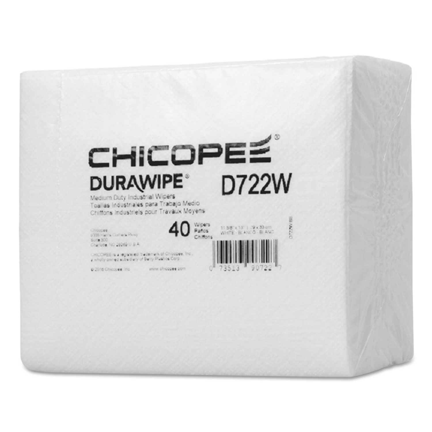 Durawipe Medium-Duty Industrial Wipers, 14.6