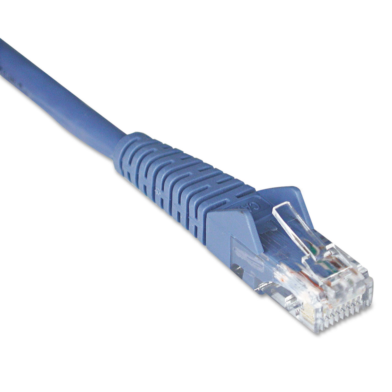  Tripp Lite N201-007-BL Cat6 Gigabit Snagless Molded Patch Cable, RJ45 (M/M), 7 ft., Blue (TRPN201007BL) 