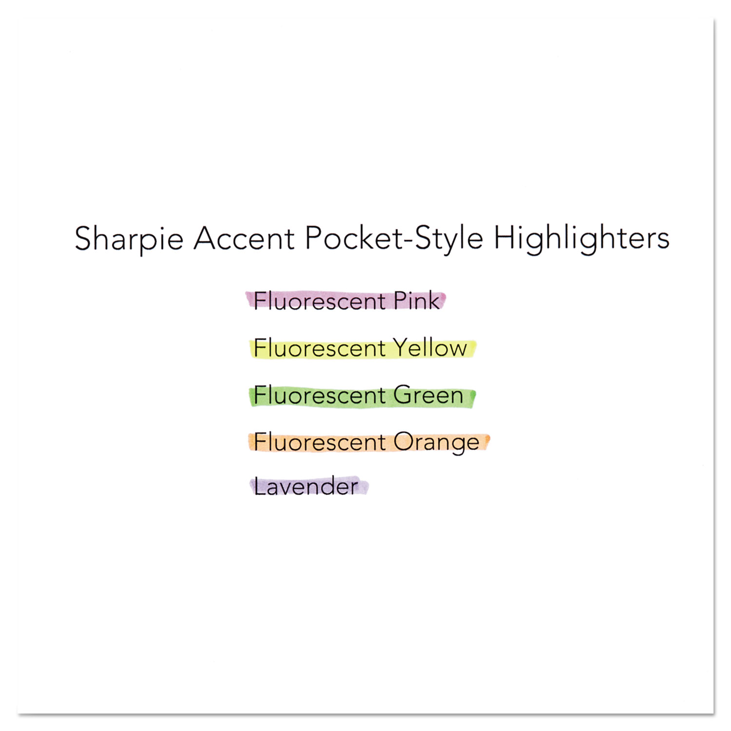 SAN27025 Sharpie Accent Pocket Style Highlighter - Zuma