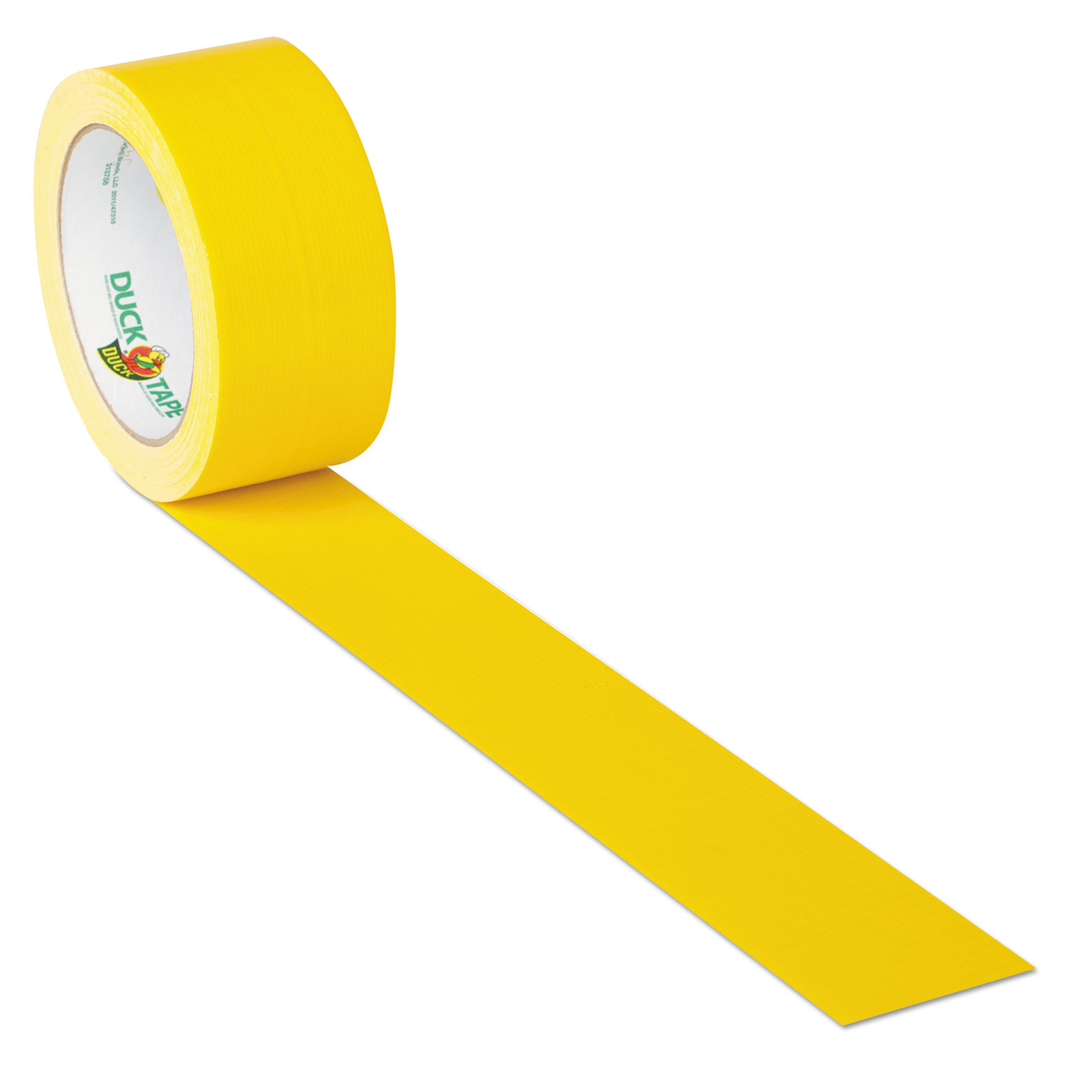 Colored Duct Tape, 9 mil, 1.88 x 20 yds, 3 Core, Yellow