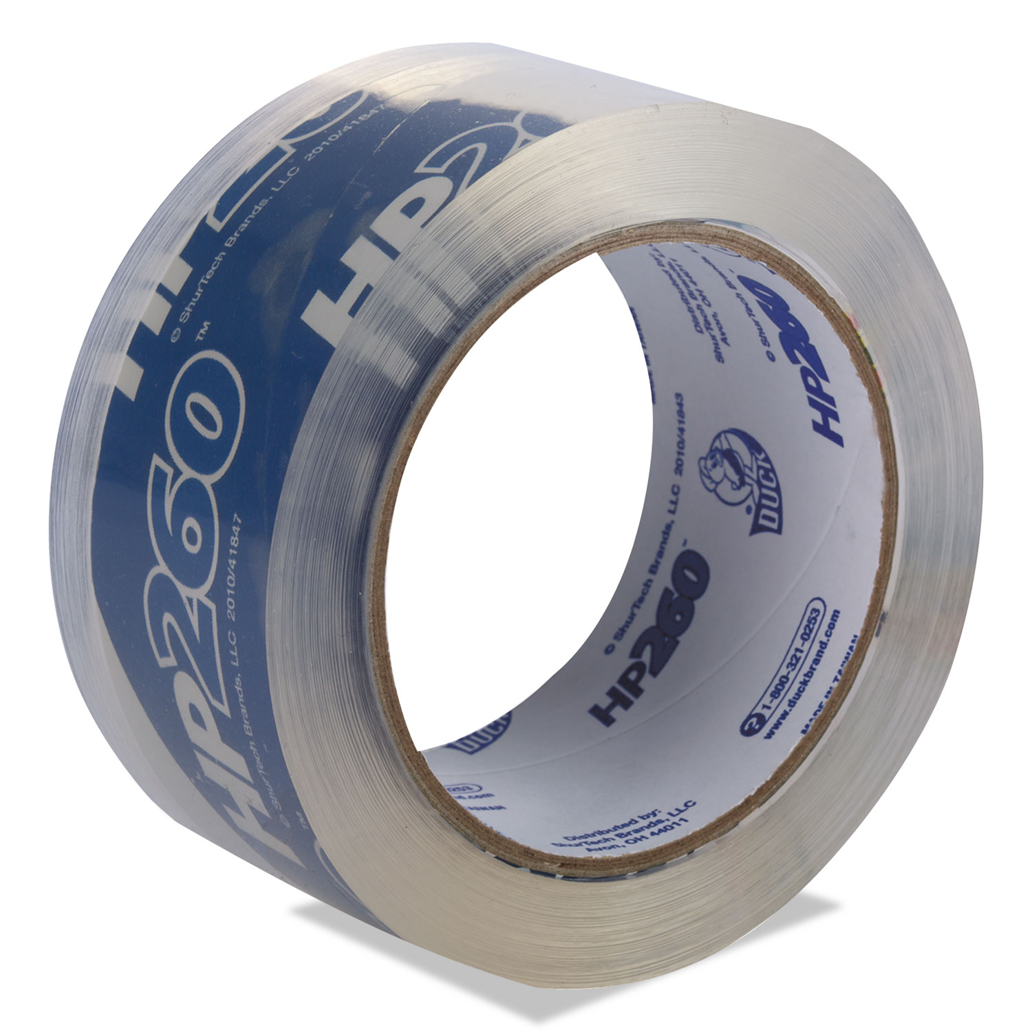 HP260 Packing Tape, 1.88 x 60yds, 3 Core, Clear, 36/Pack