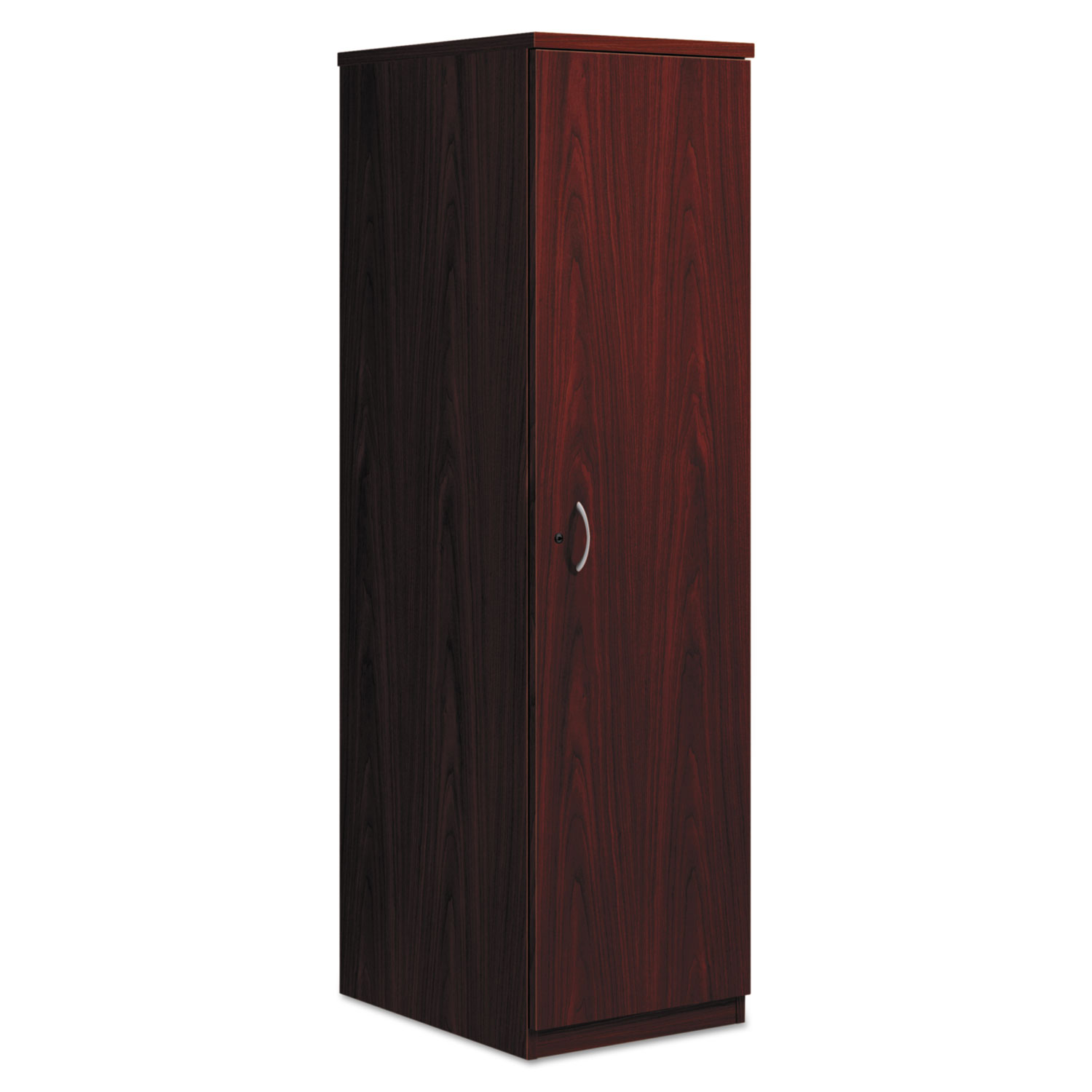 BL Series Personal Wardrobe Cabinet, 18w x 24d x 66h, Mahogany