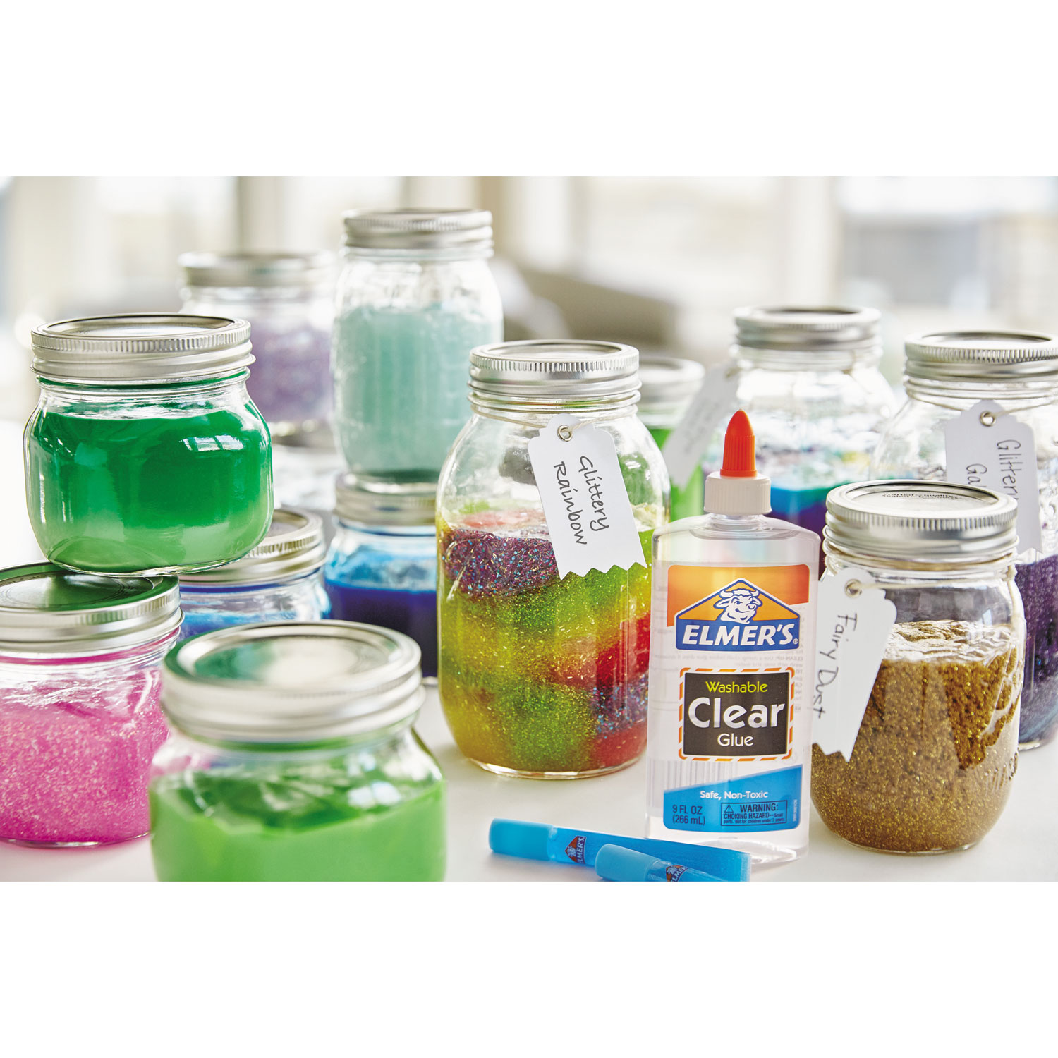 Elmer's Washable Clear Glue School Crafts 9 oz Non-Toxic