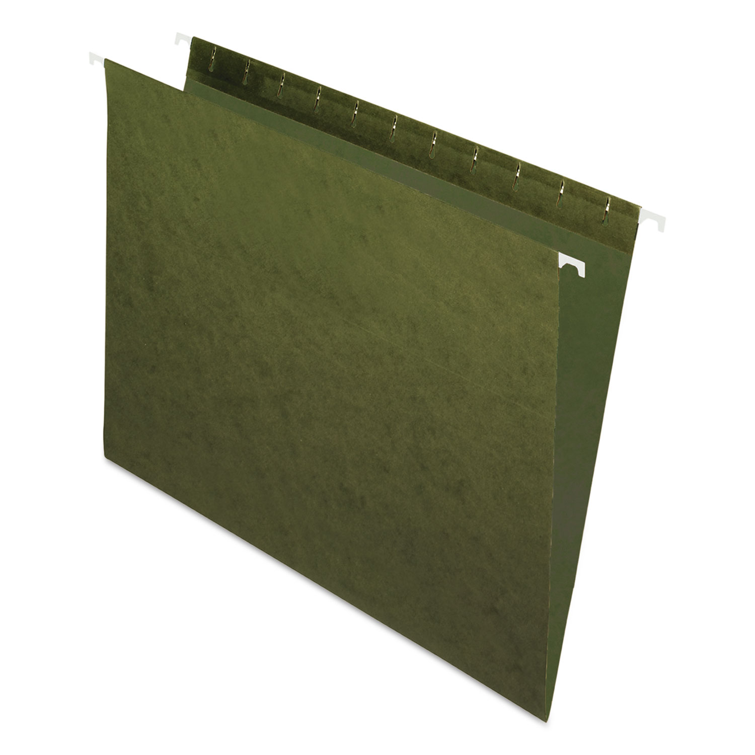  Pendaflex 81600 Standard Green Hanging Folders, Letter Size, Straight Tab, Standard Green, 25/Box (PFX81600) 