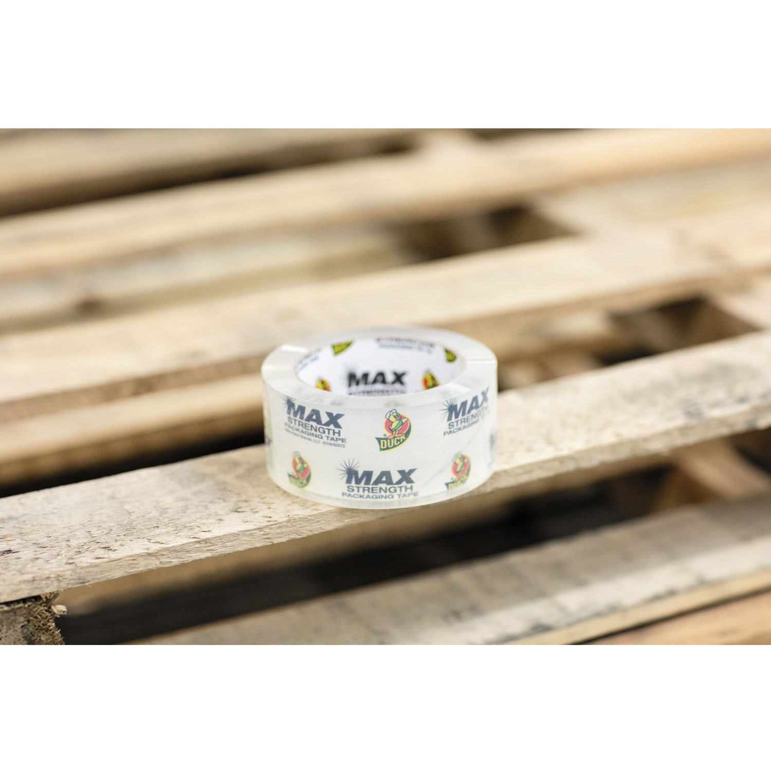 MAX Packaging Tape, 1.88 x 54.6 yds, 3 Core, Crystal Clear, 3/Pack