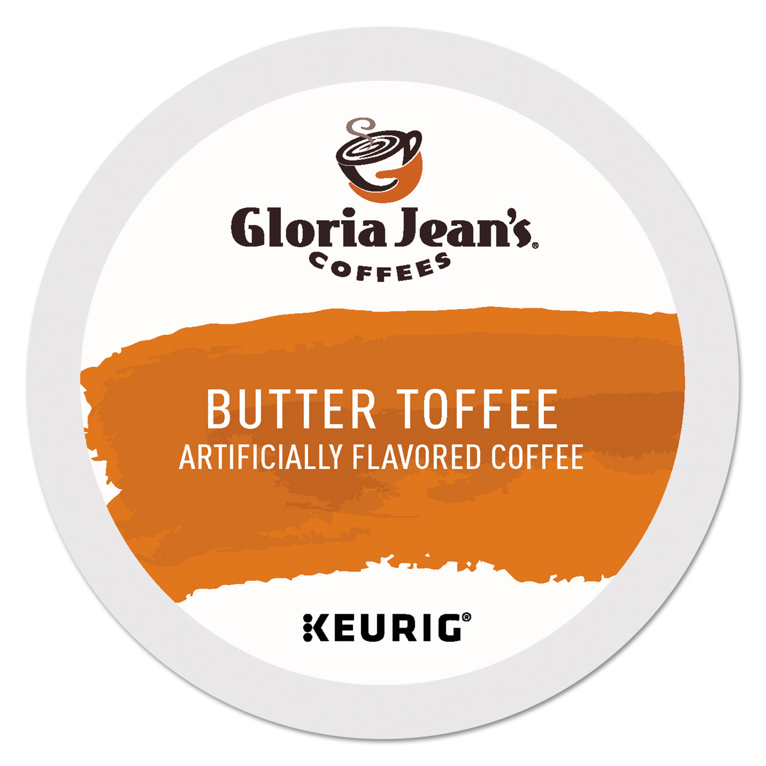  Gloria Jean's 60051-012 Butter Toffee Coffee K-Cups, 24/Box (DIE60051012) 