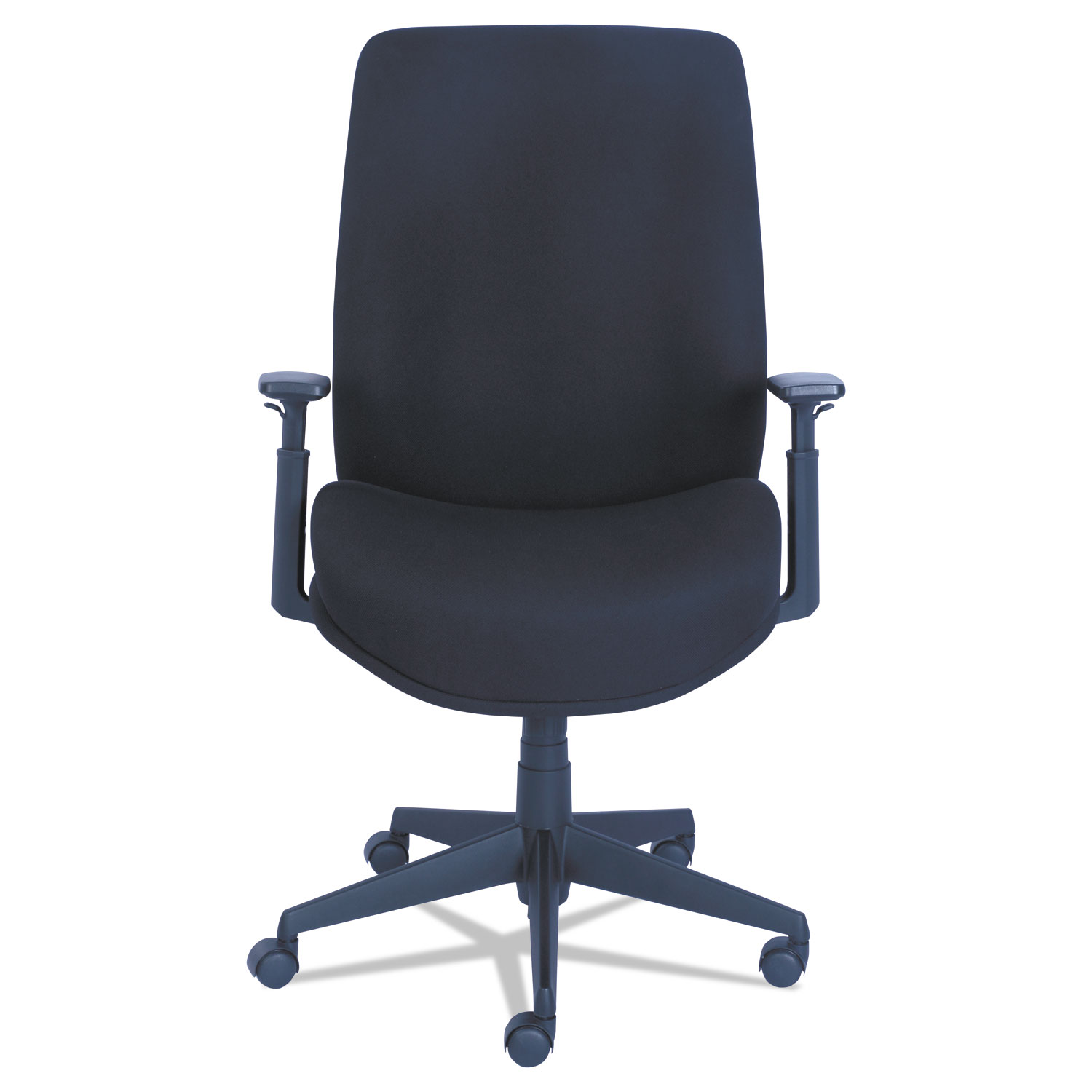 Baldwyn Series Mid Back Task Chair, Supports up to 275 lbs., Black Seat/Black Back, Black Base