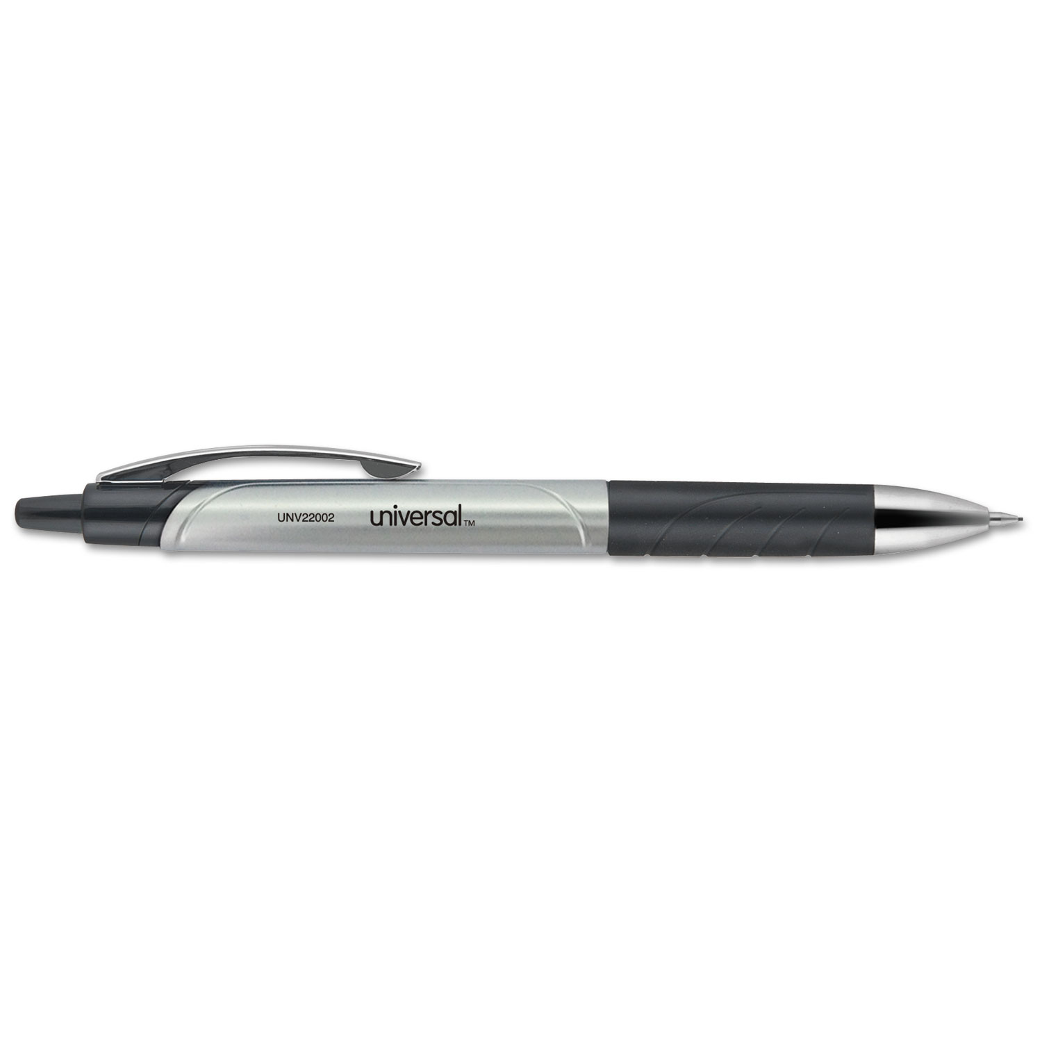 Comfort Grip Mechanical Pencil, .7mm, Black, Dozen
