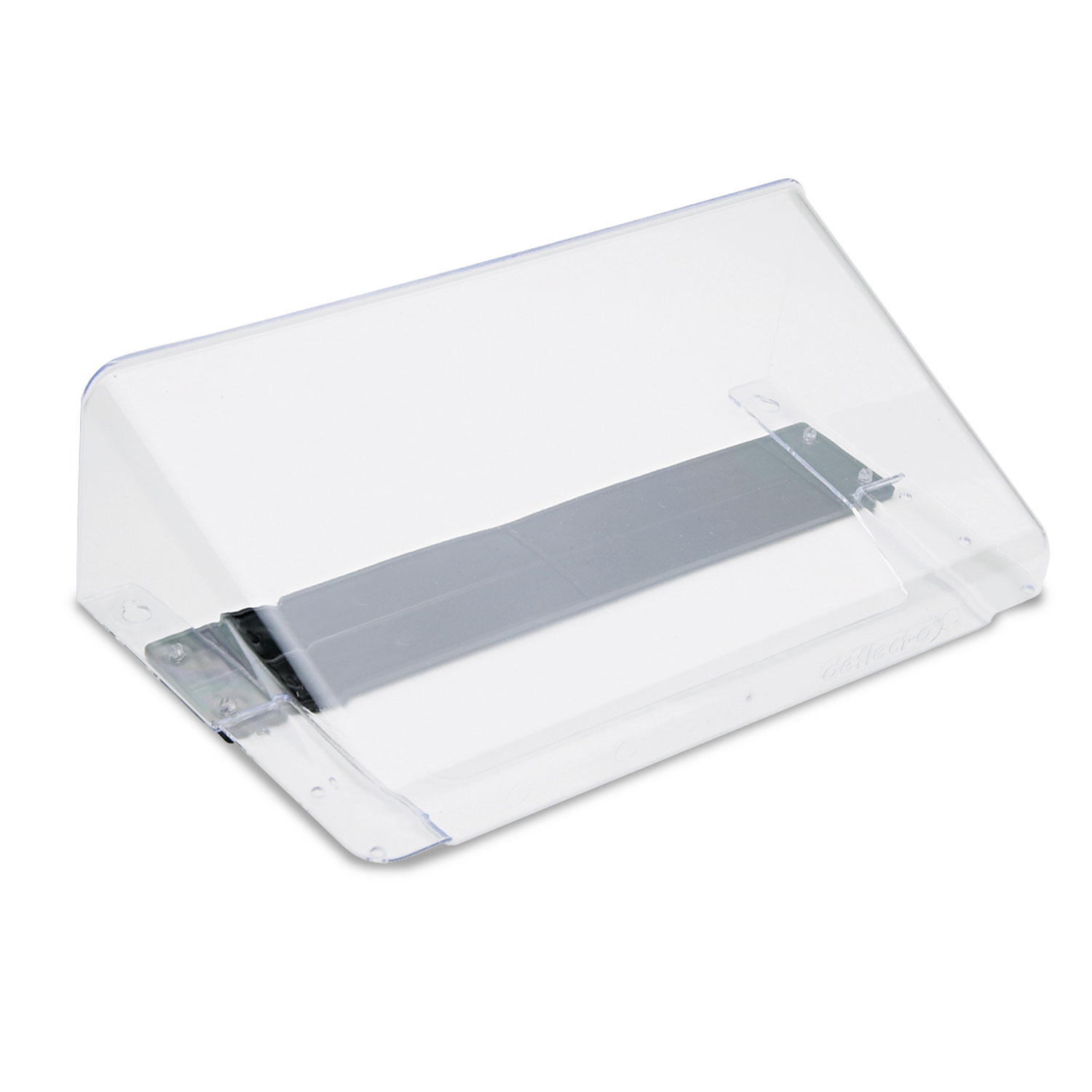 Magnetic DocuPocket Wall File, Letter, 13 x 7 x 4, Clear