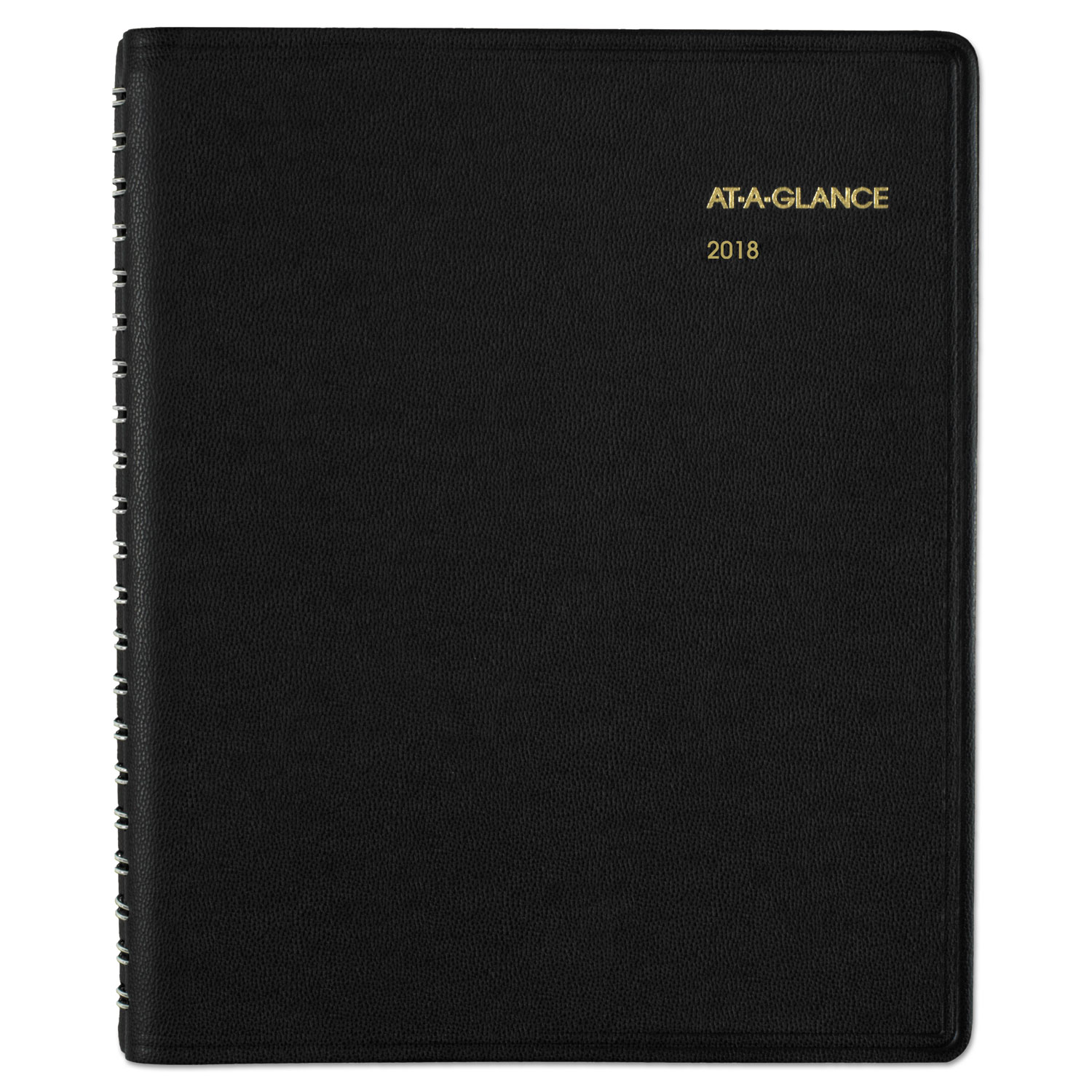 24-Hour Daily Appointment Book, 8 1/2 x 10 7/8, White, 2018