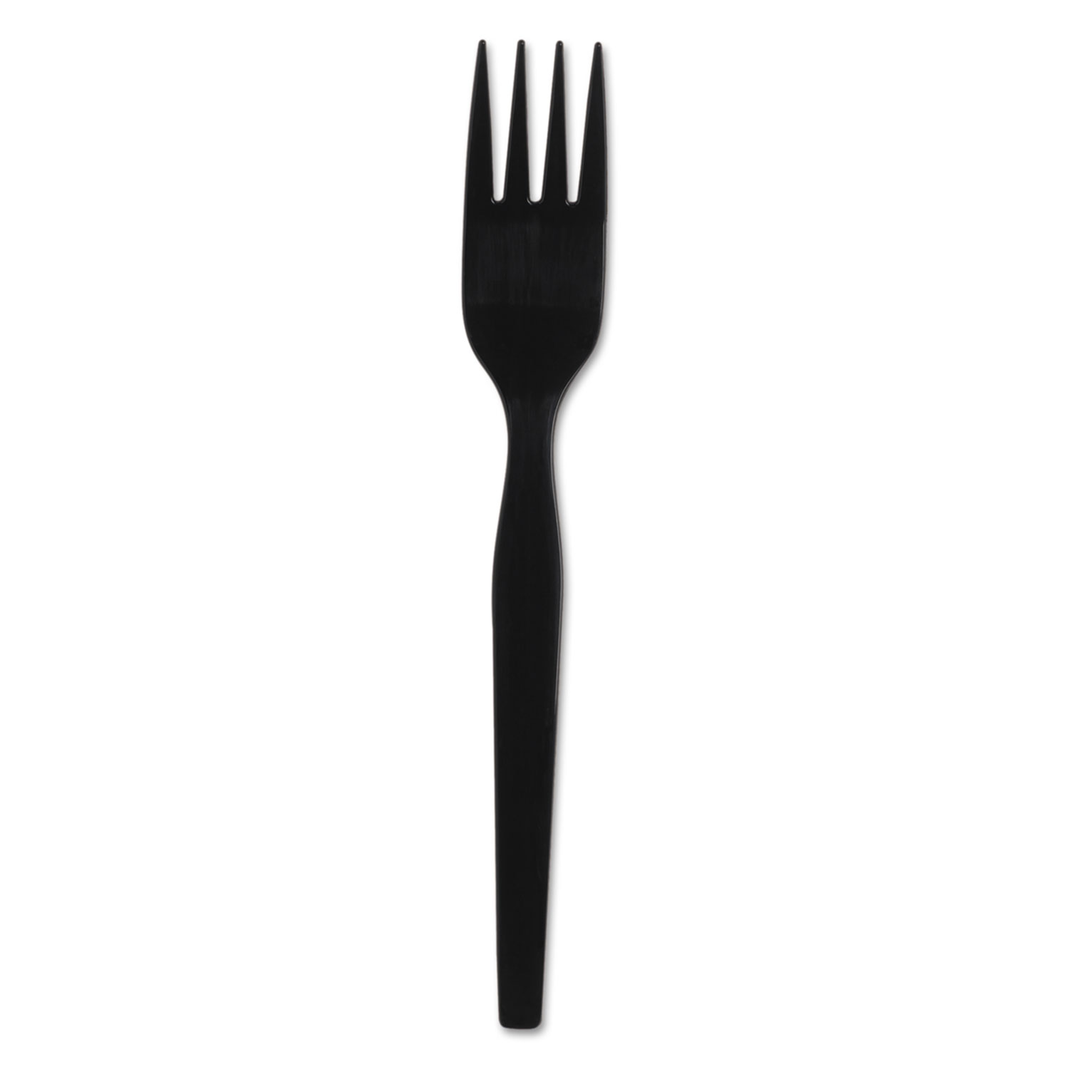  Dixie SSPFH51 SmartStock Plastic Cutlery Refill, Forks, 6, Black, 40/Pack, 24 Packs/Carton (DXESSPFH51) 