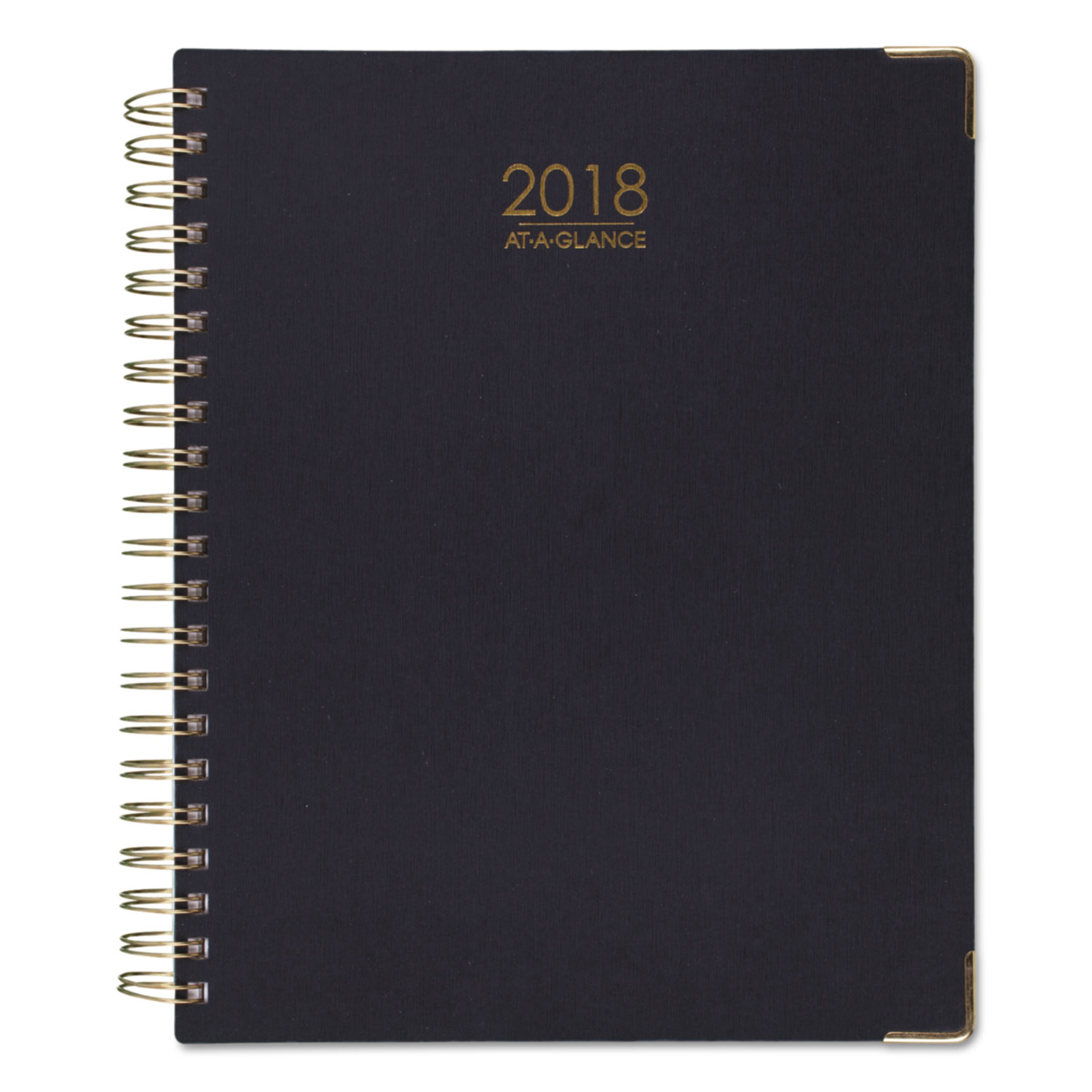 Harmony Weekly Monthly Hardcover Planners, 11 x 8 1/2, Navy Blue