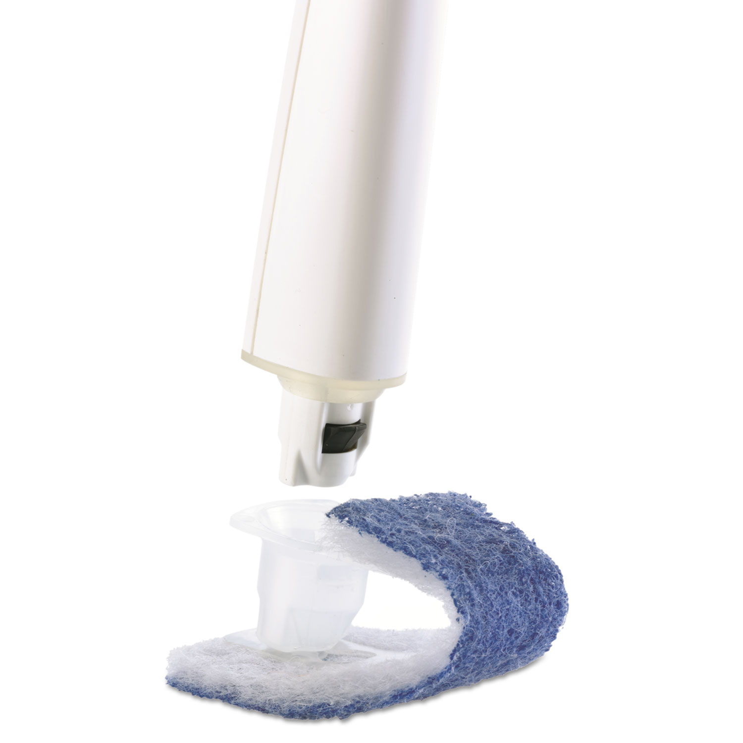 Toilet Scrubber Starter Kit, 1 Handle and 5 Scrubbers