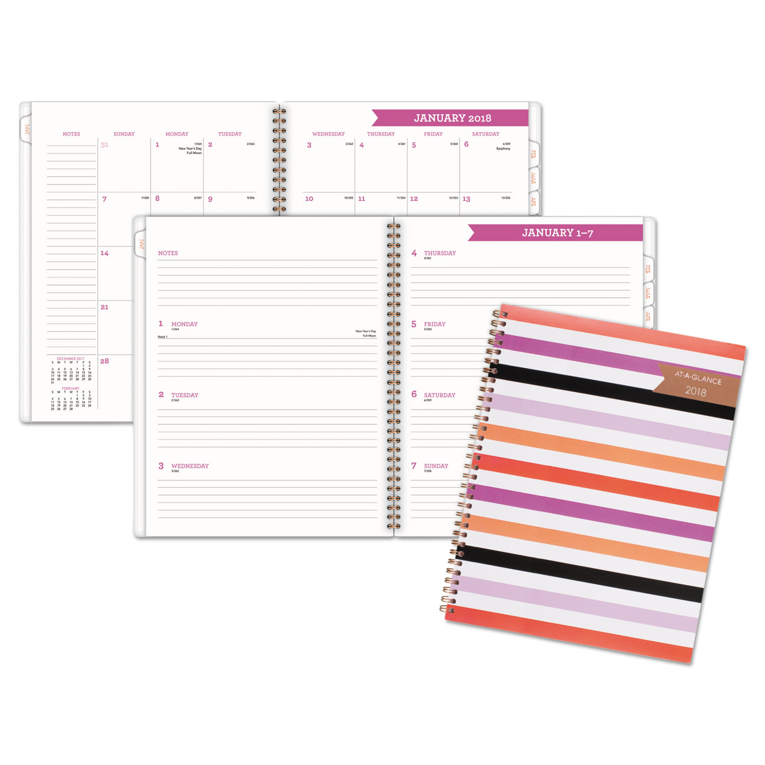Parasol Weekly/Monthly Planner, 8 1/2 x 11, Assorted