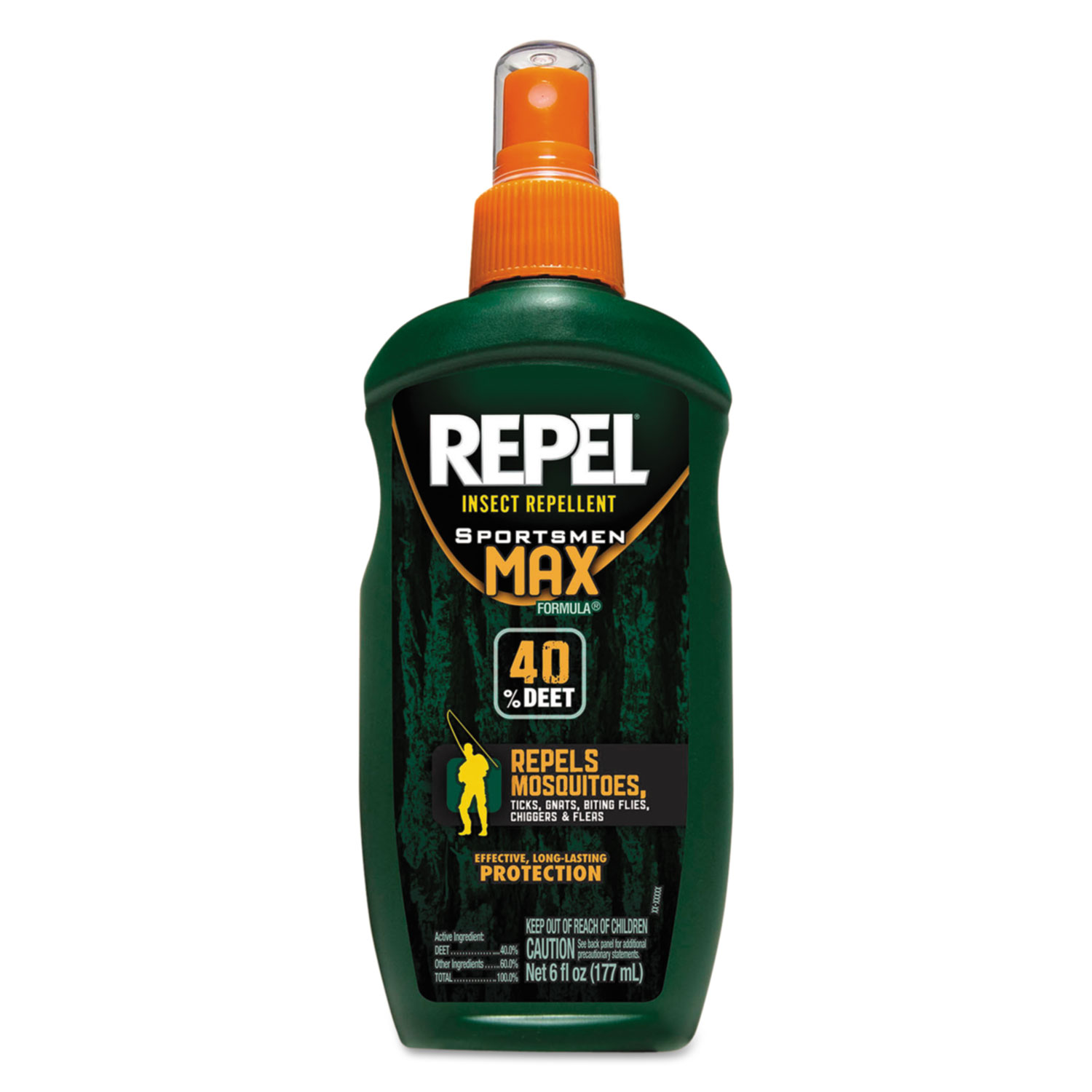  Diversey CB941013 Repel Insect Repellent Sportsmen Max Formula Spray, 6 oz Spray, 12/CT (DVOCB941013) 