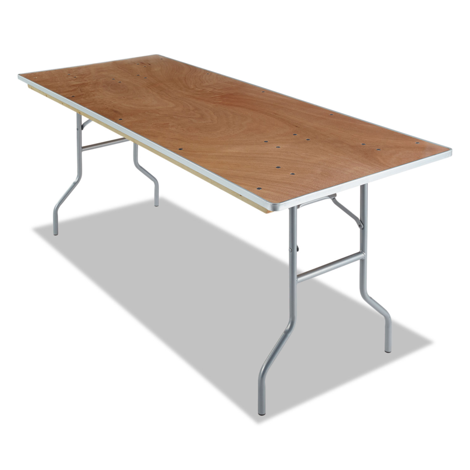 Banquet Folding Table, Rectangular, 30w x 72d, Natural