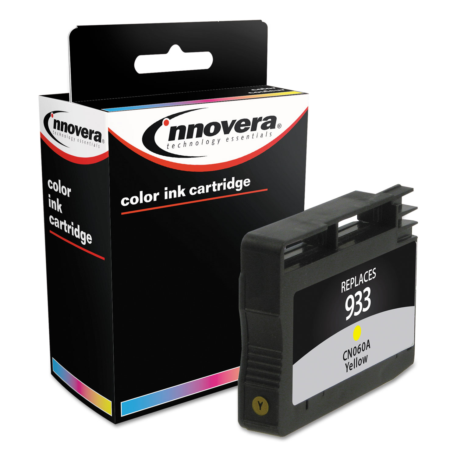  Innovera IVR933Y Remanufactured CN060A (933) Ink, 330 Page-Yield, Yellow (IVR933Y) 