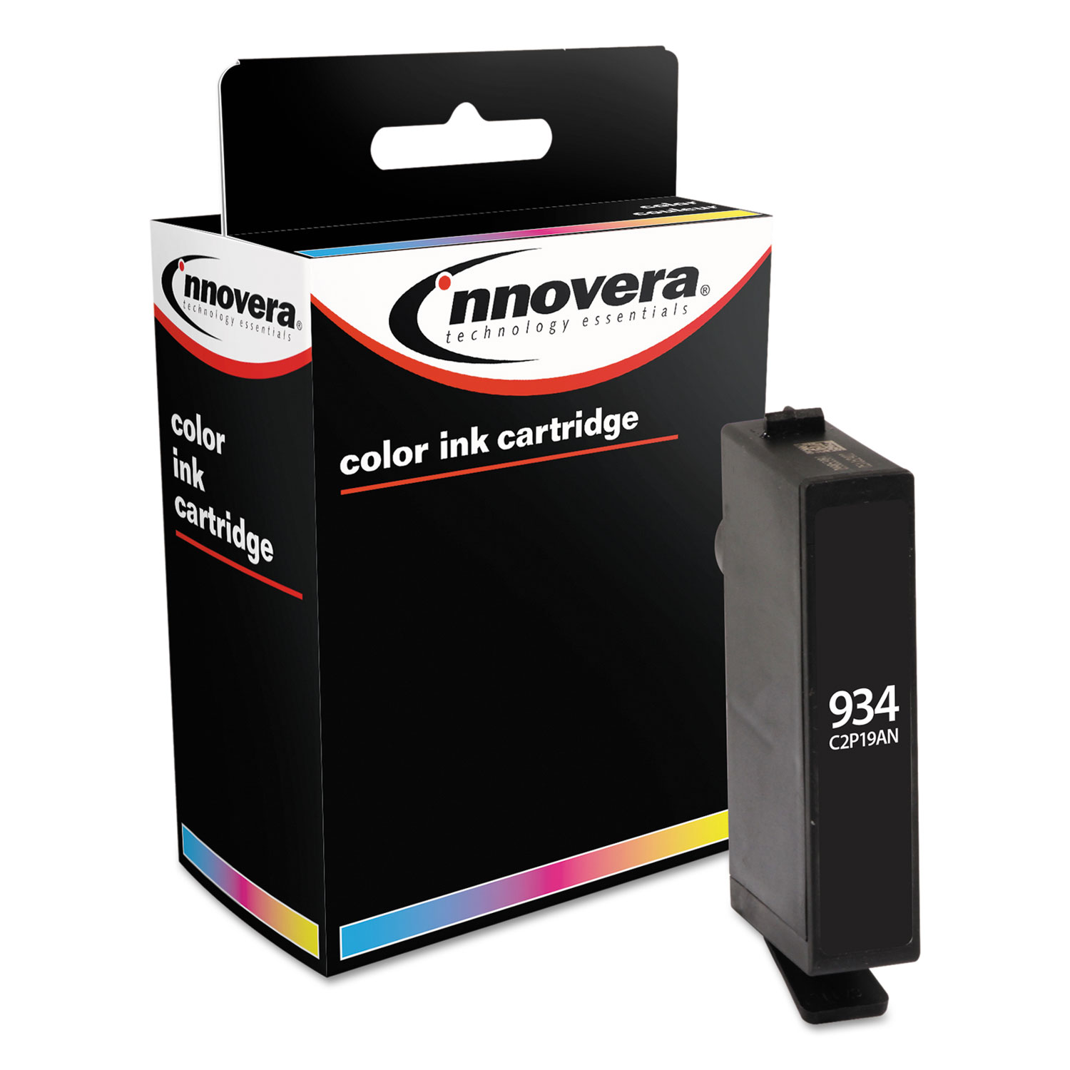  Innovera IVR934B Remanufactured C2P19AN (934) Ink, 400 Page-Yield, Black (IVR934B) 