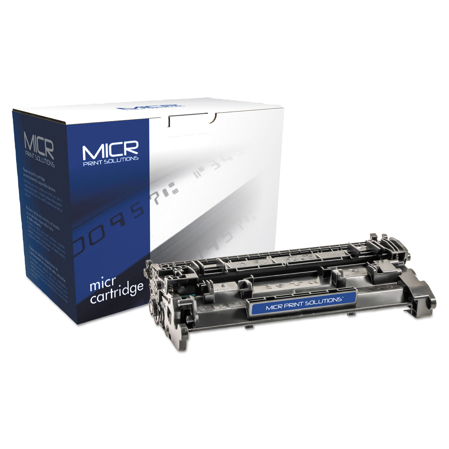 Compatible CF226A(M) (26AM) MICR Toner, 3,100 Page-Yield, Black - Zerbee