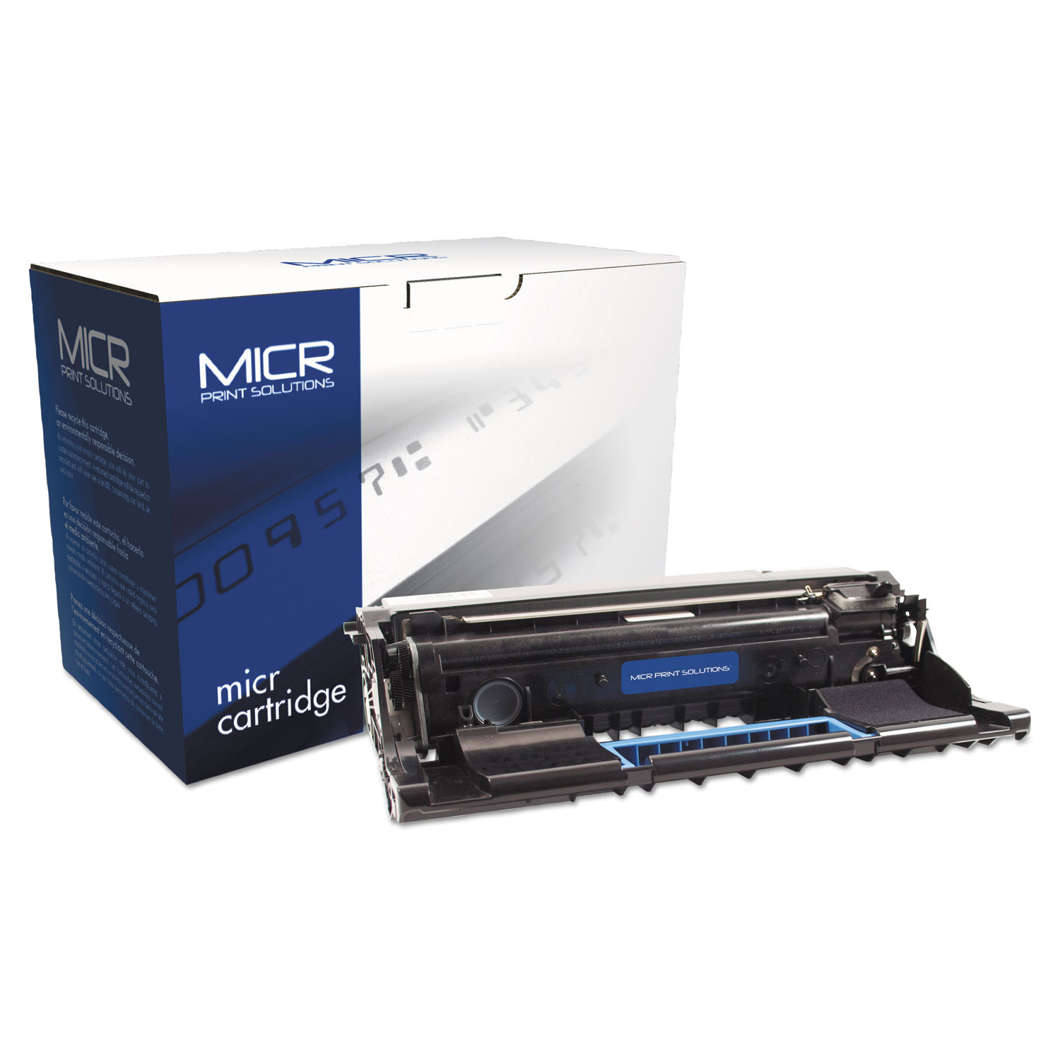  MICR Print Solutions MCR710MDR Compatible 52D0Z00 (MS710M) MICR Drum Unit, 75000 Page-Yield, Black (MCR710MDR) 