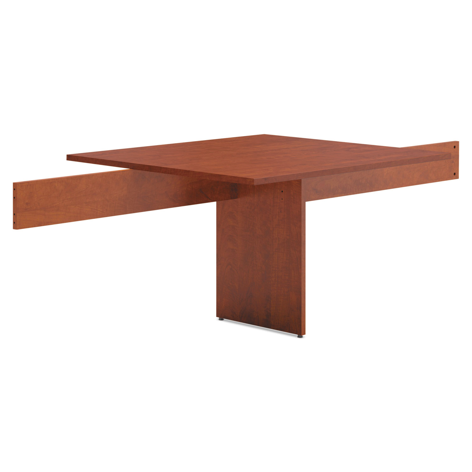 BL Laminate Series Rectangle Conference Table w/Slab Base,44x47.5, Medium Cherry