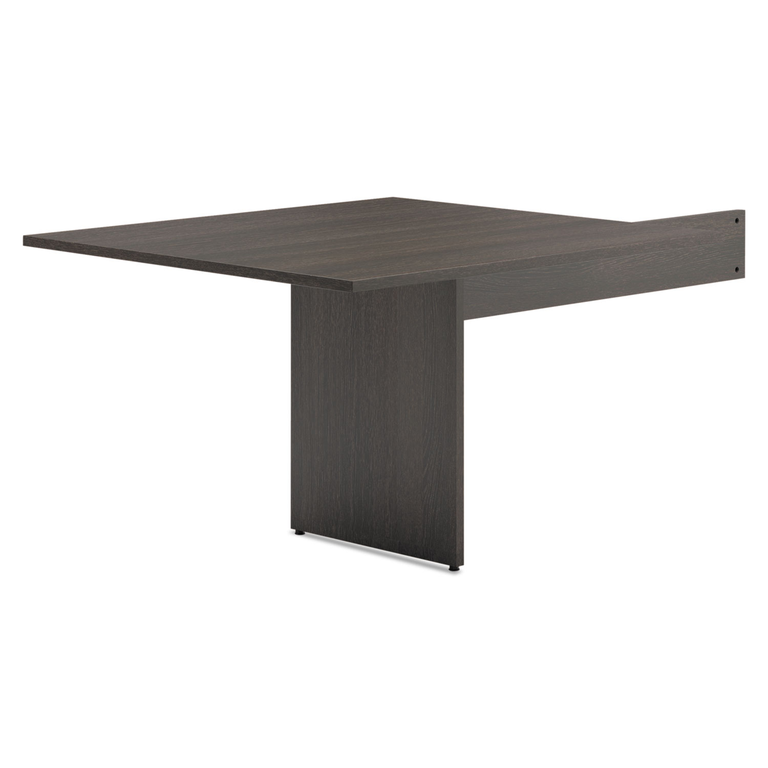 BL Laminate Series Rectangle Conference Table w/Slab Base, 44 x 47 1/2, Espresso